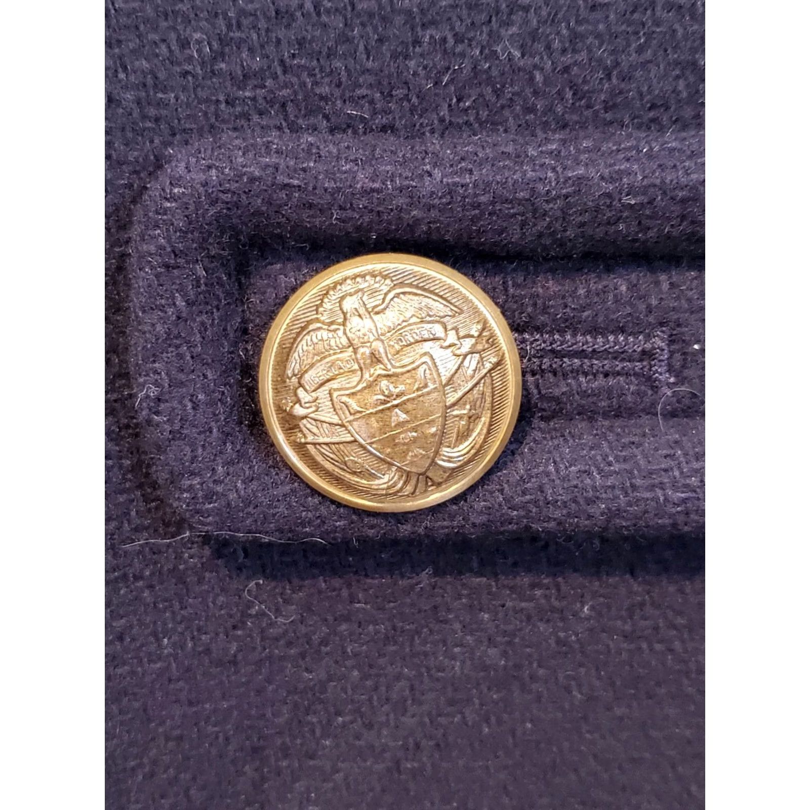 J.Crew VINTAGE J.Crew Stadium Cloth Winnie Jacket Peacoat Navy Wool Women's Size 6 Size M / US 6-8 / IT 42-44 - 5 Thumbnail