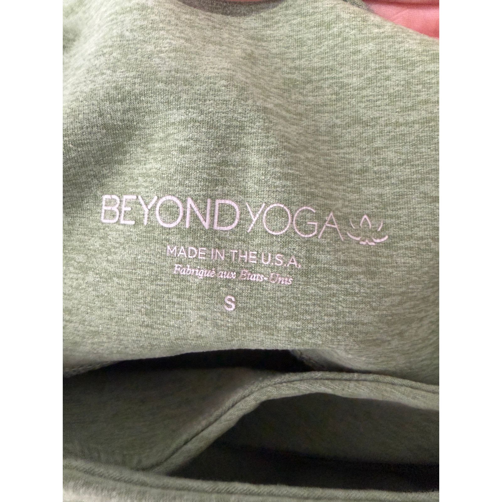 Beyond Yoga Beyond Yoga Green Legging Sports Bra Set Women US S Size 23" - 12 Thumbnail