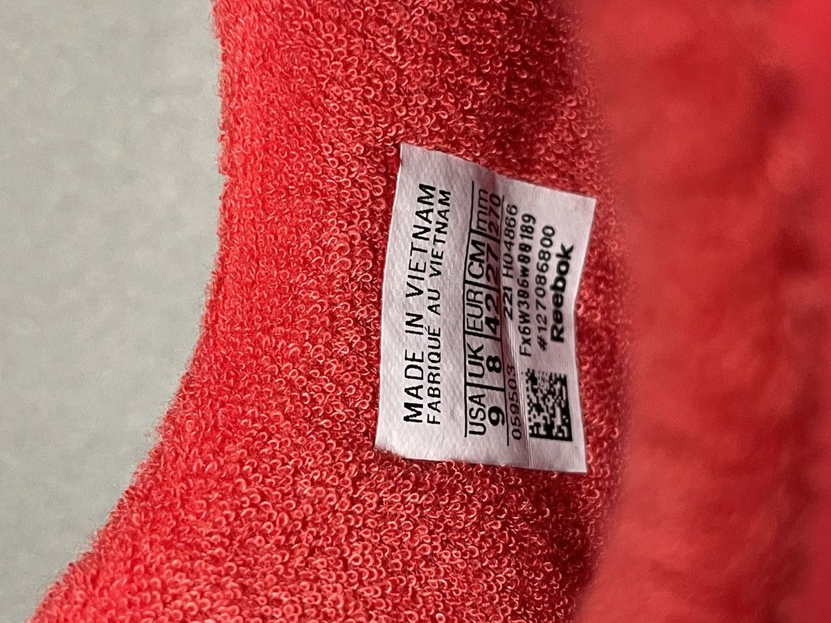 Maison Margiela × Reebok Reebok Classic Leather Tabi Maison Margiela Vector Red Size US 9 / EU 42 - 10 Thumbnail