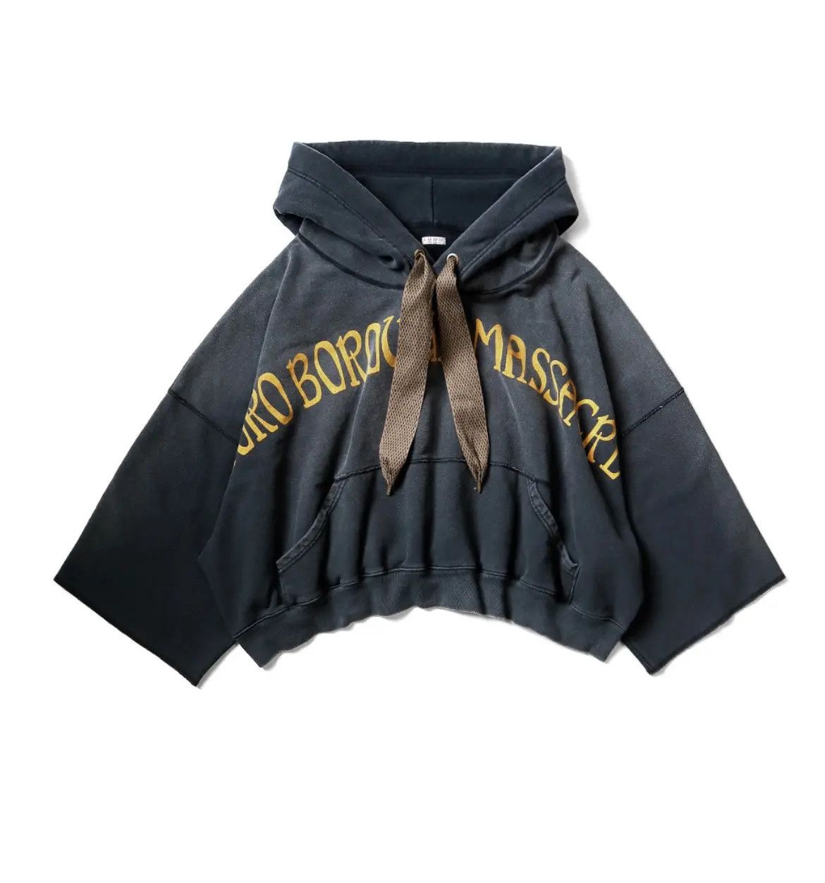 Kapital Kapital Fleece Devil Hoodie (BORO BOROUGH MASSACRE) Size F Size US M / EU 48-50 / 2 - 3 Thumbnail
