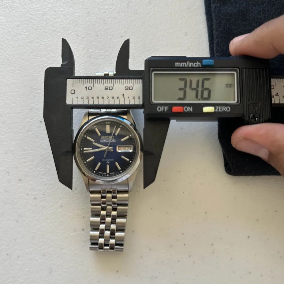 Seiko Vintage Seiko 5 Actus 21 Jewels Day Date Wrist Watch Size ONE SIZE - 8 Thumbnail