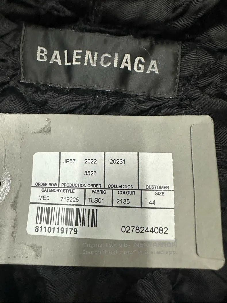 Balenciaga Balenciaga Hooded Leather Jacket Size US S / EU 44-46 / 1 - 3 Thumbnail