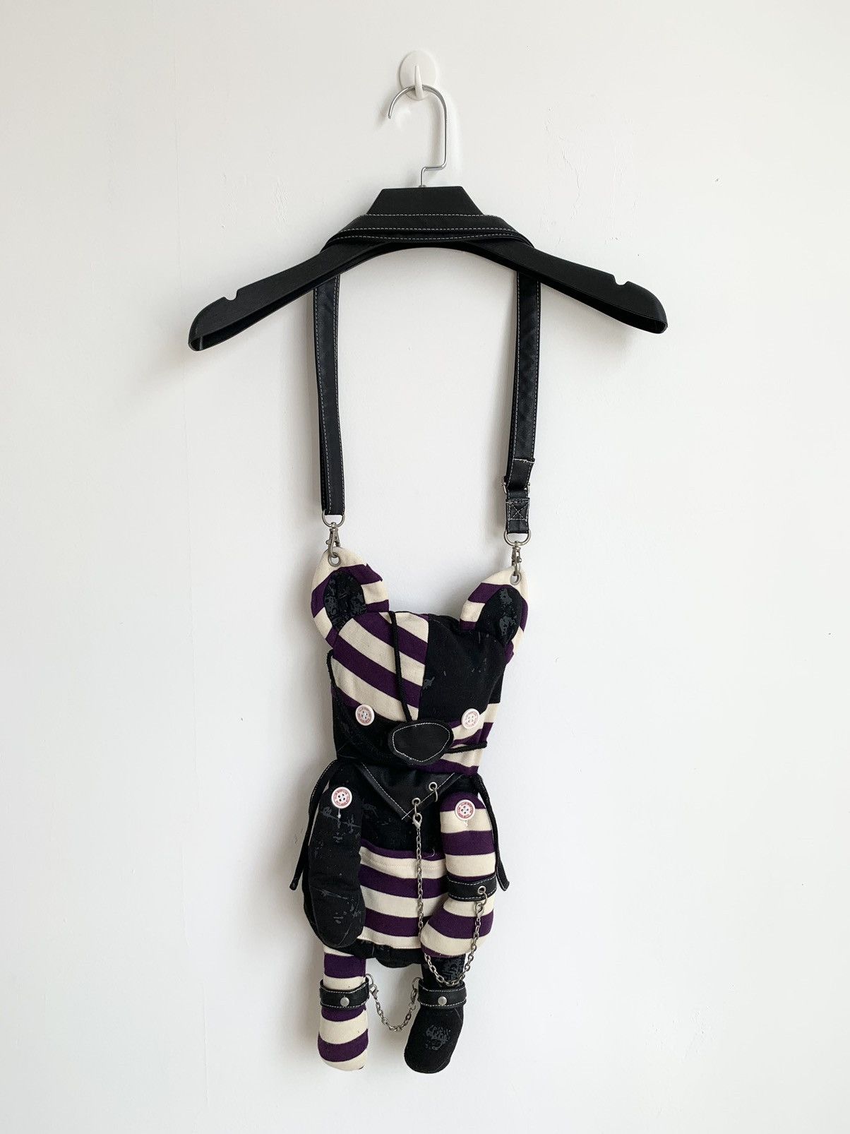 Japanese Brand Y2K Blood Storm Gothic Teddy Bear Bag Size ONE SIZE - 2 Thumbnail