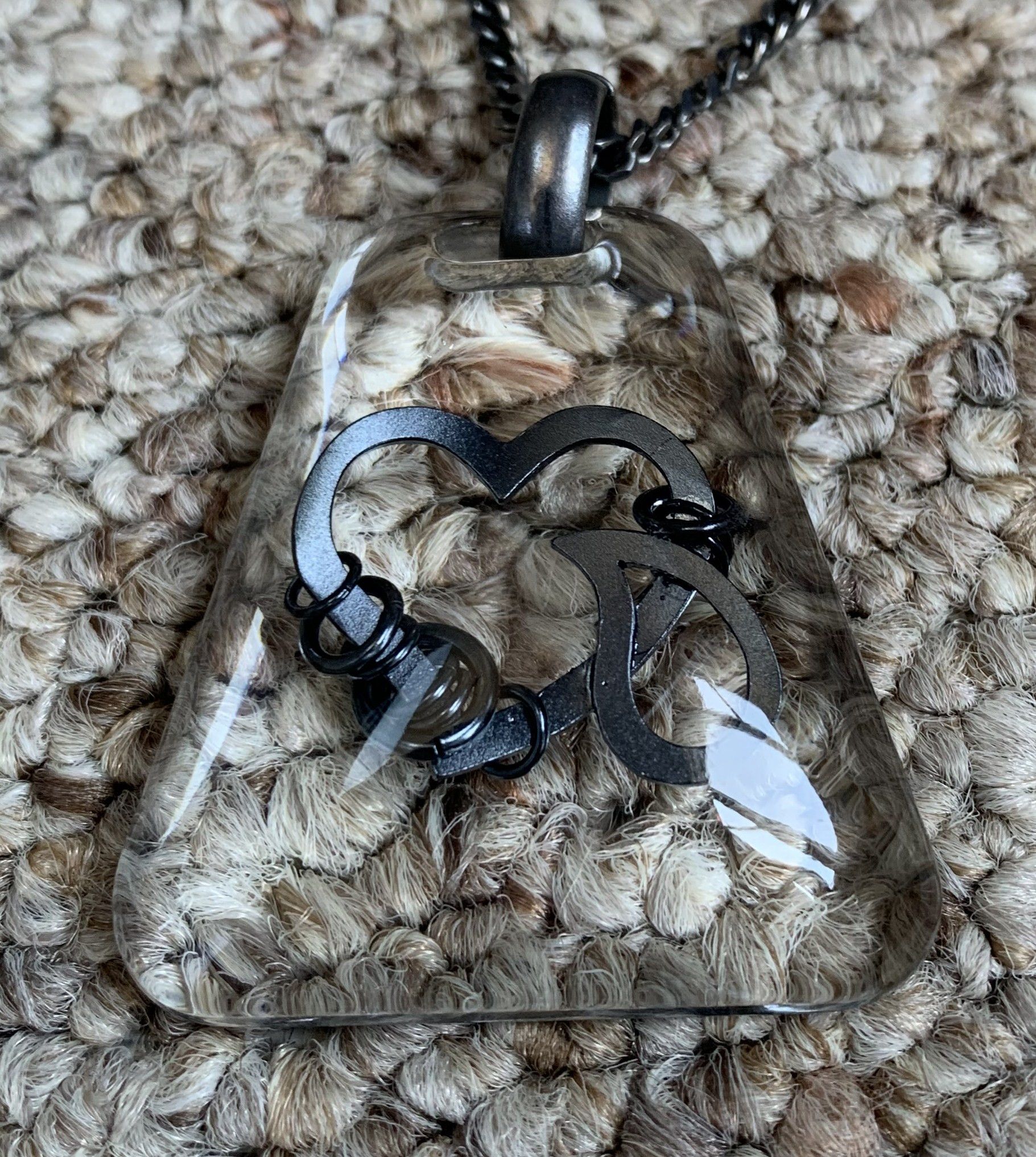 Jam Home Made × Number (N)ine FW03 Number (N)ine Crying Heart Sterling Silver Necklace Size ONE SIZE - 4 Thumbnail