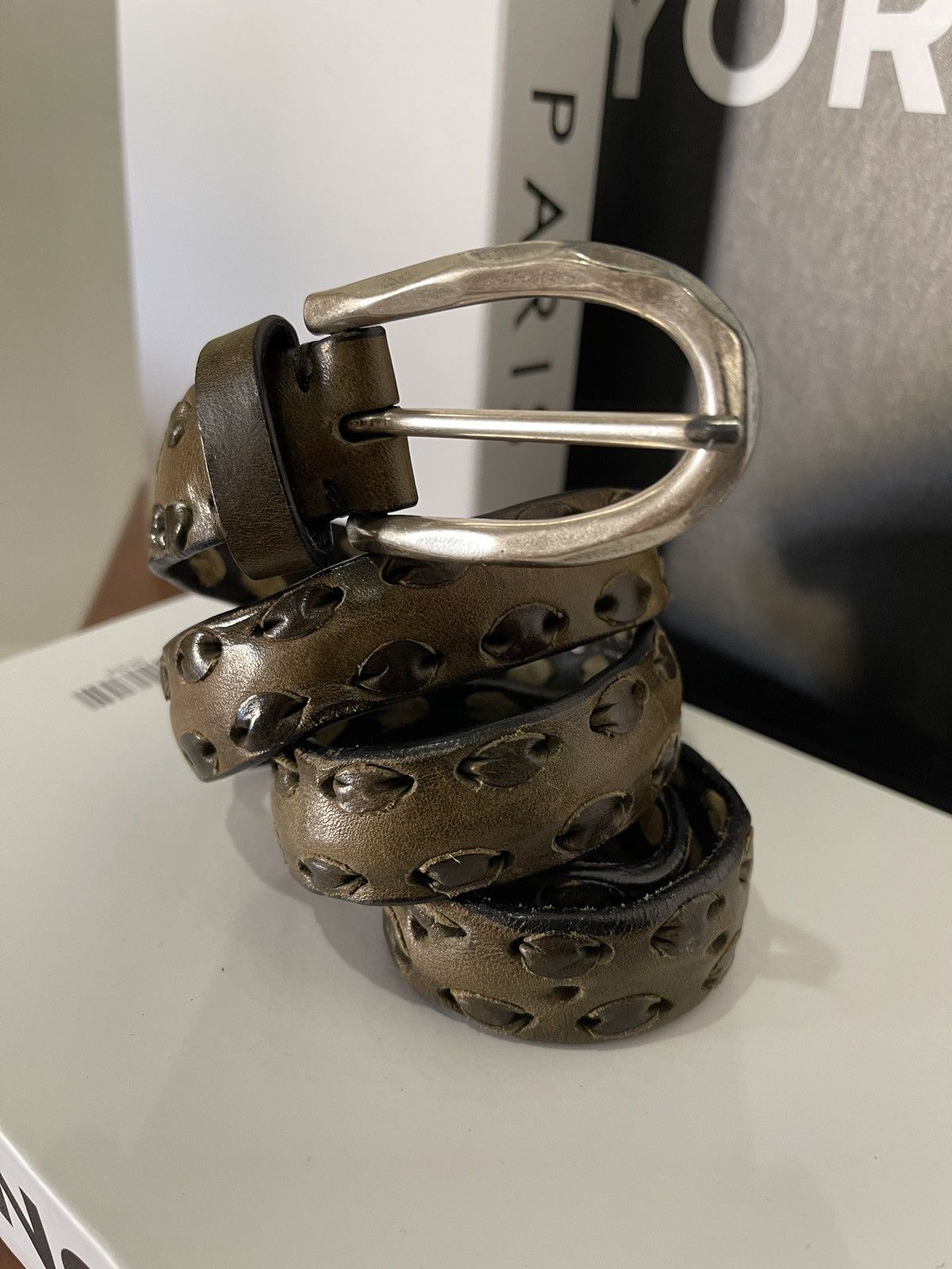 POST&CO POST&CO HandMade Leather Belt Size 30 - 5 Thumbnail
