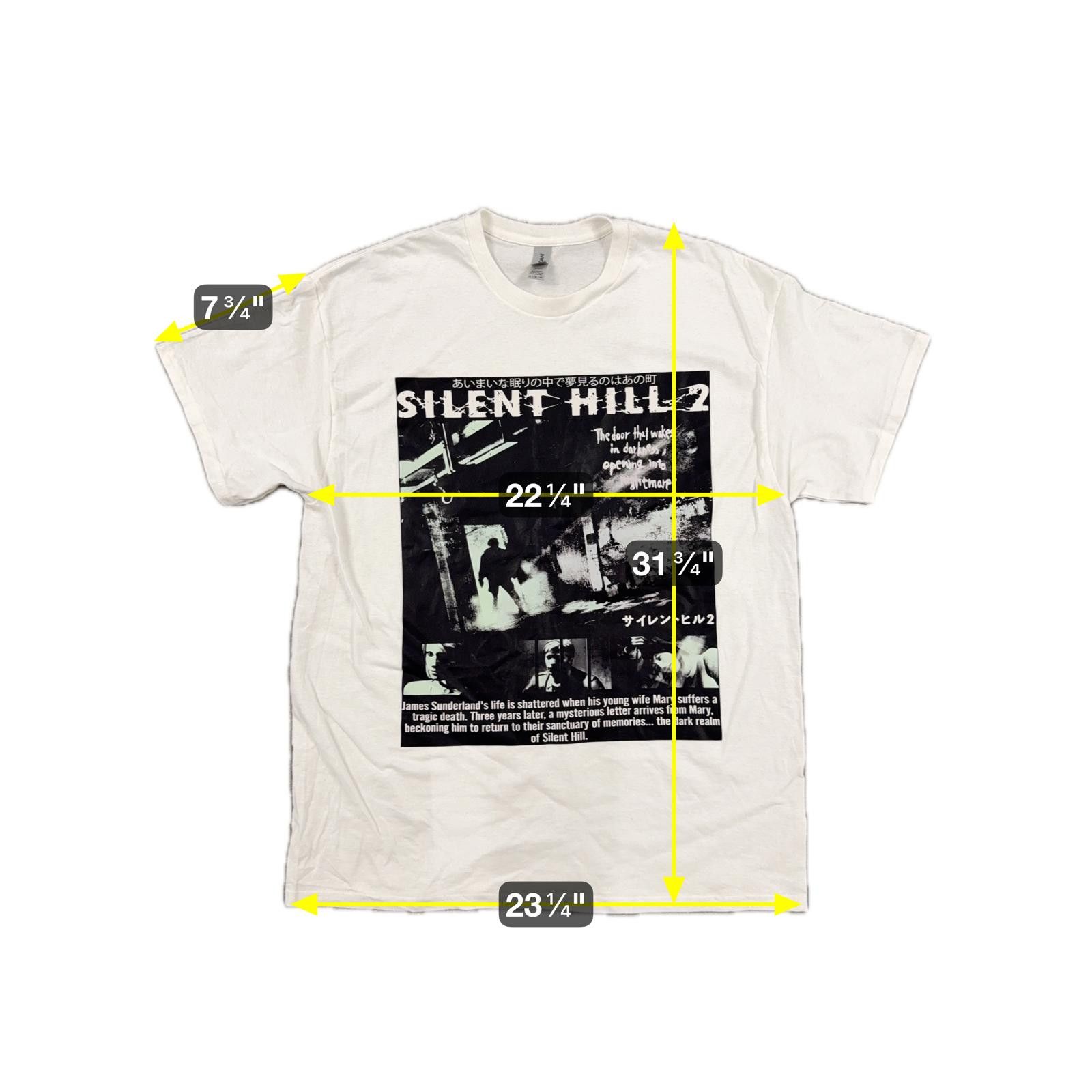 Gildan NWT Silent Hill 2 Gaming T-Shirt Japan Import Sz XL Size US XL / EU 56 / 4 - 4 Thumbnail