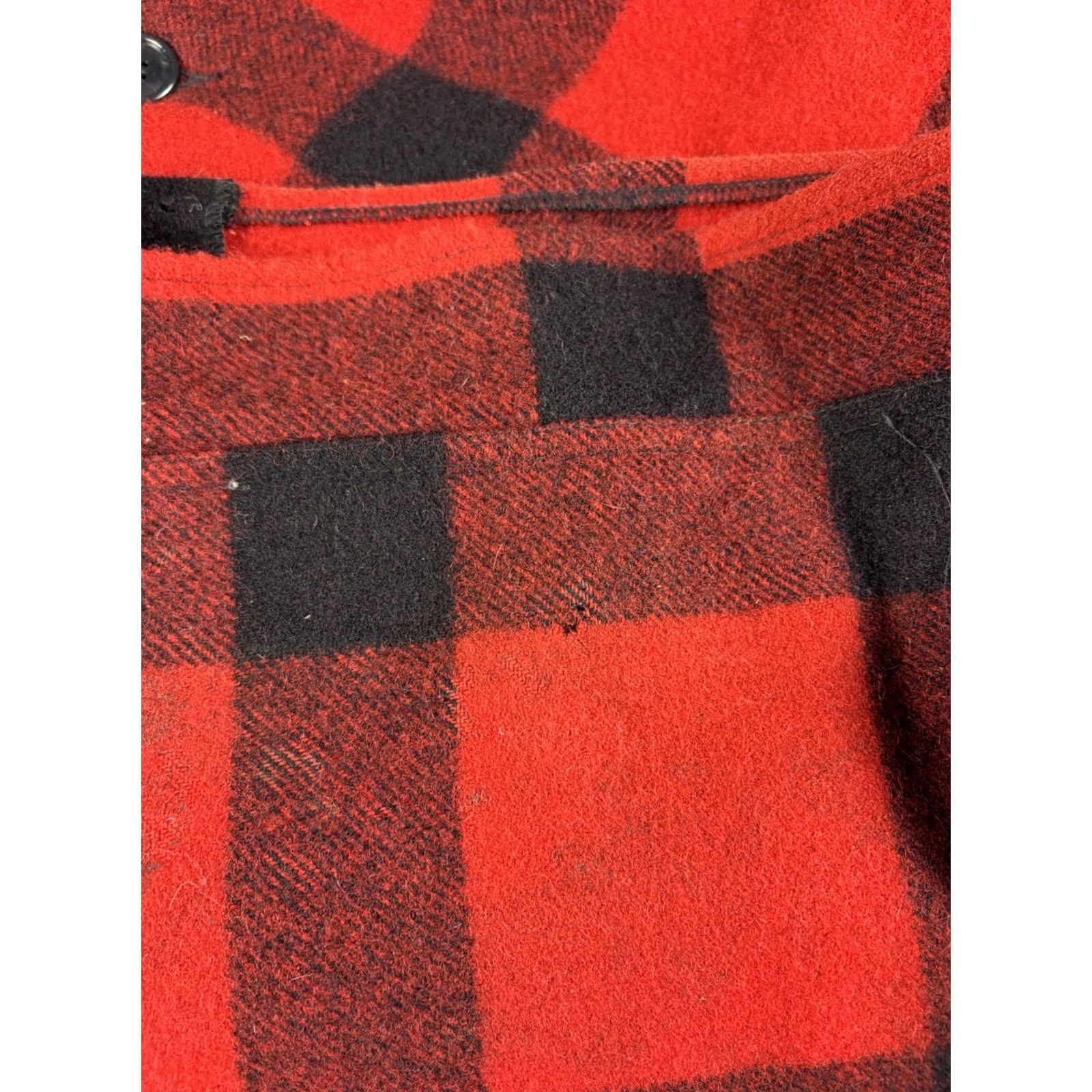 Filson VINTAGE Filson Cruiser Jacket Overcoat Plaid Red 44 Mens Wool Mackinaw Buffalo Pattern 83 Style Size US S / EU 44-46 / 1 - 6 Thumbnail