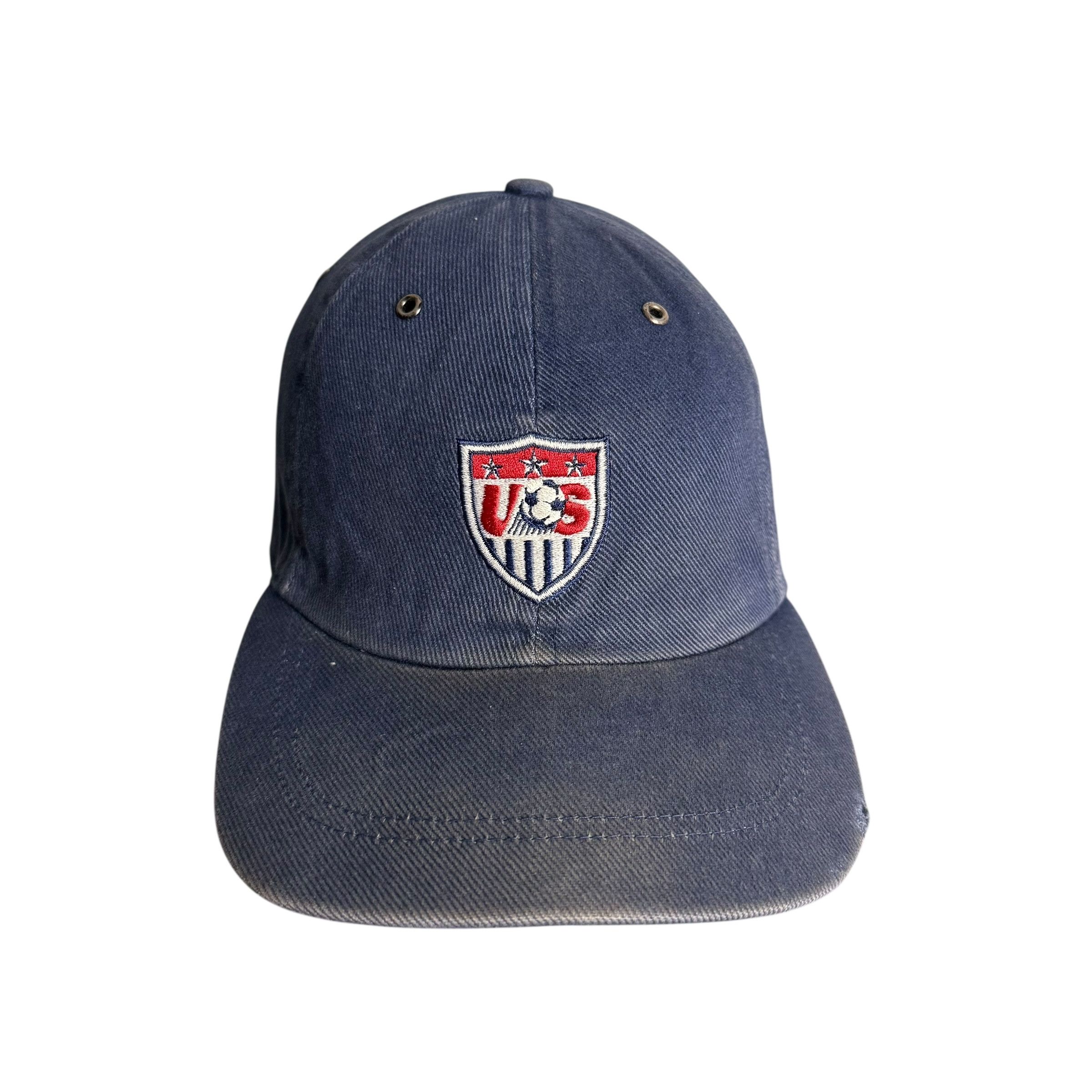 Nike 🔥RARE🔥Vintage Nike USA Football Team Baseball Cap Size ONE SIZE - 2 Thumbnail