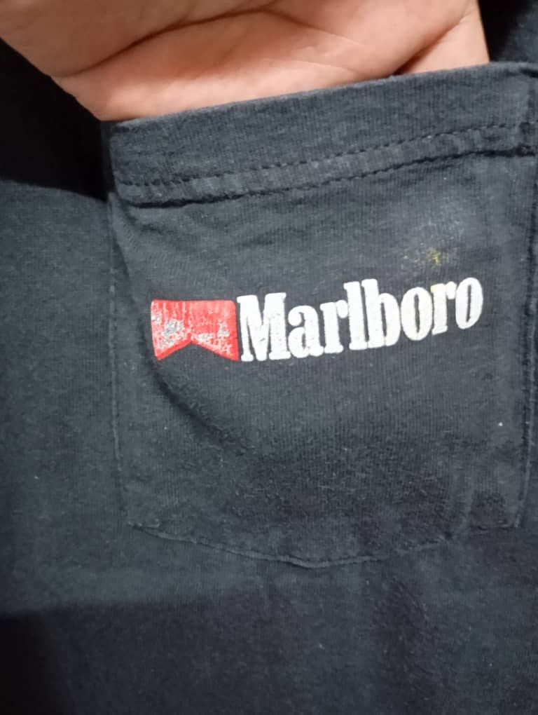 Marlboro × Vintage VINTAGE MARLBORO COWBOY POCKET TEE Size US XL / EU 56 / 4 - 4 Thumbnail