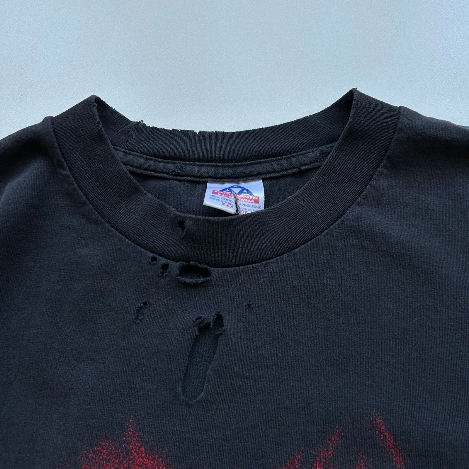 Band Tees Vintage 90s Disturbed Graphic Distressed Long Sleeve T Shirt Size US XL / EU 56 / 4 - 7 Thumbnail