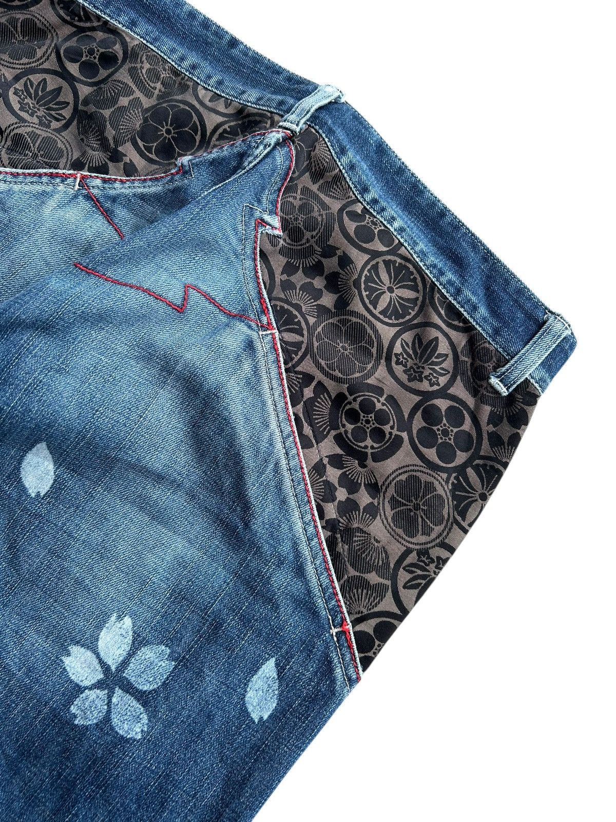 Japanese Brand × Kapital × Vintage Made in Japan Gemstone Rare Denim Jeans ☠️🎌 Size US 32 / EU 48 - 9 Thumbnail