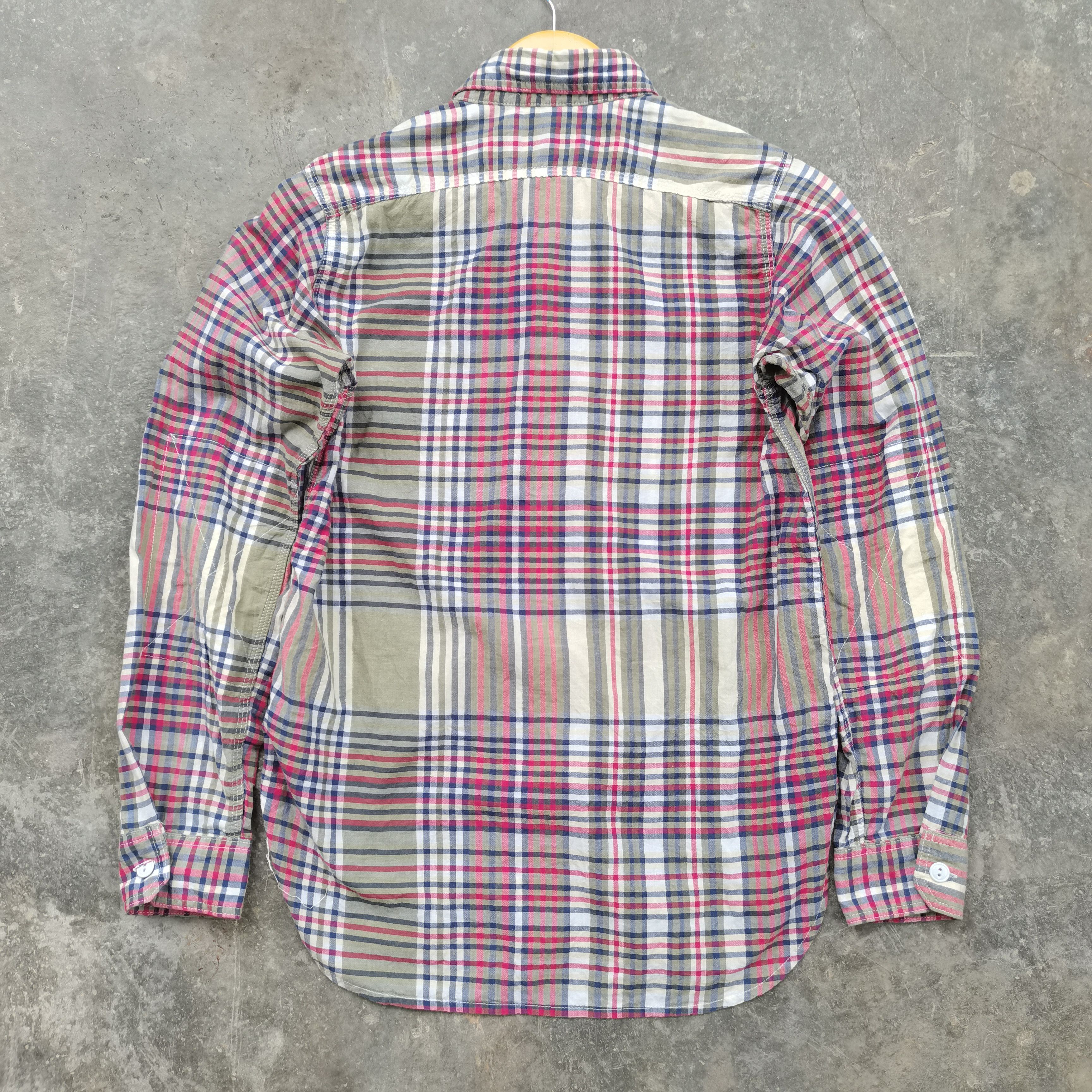 Engineered Garments Vintage Engineered Garments Flannel Button Up Shirt Size US S / EU 44-46 / 1 - 2 Thumbnail