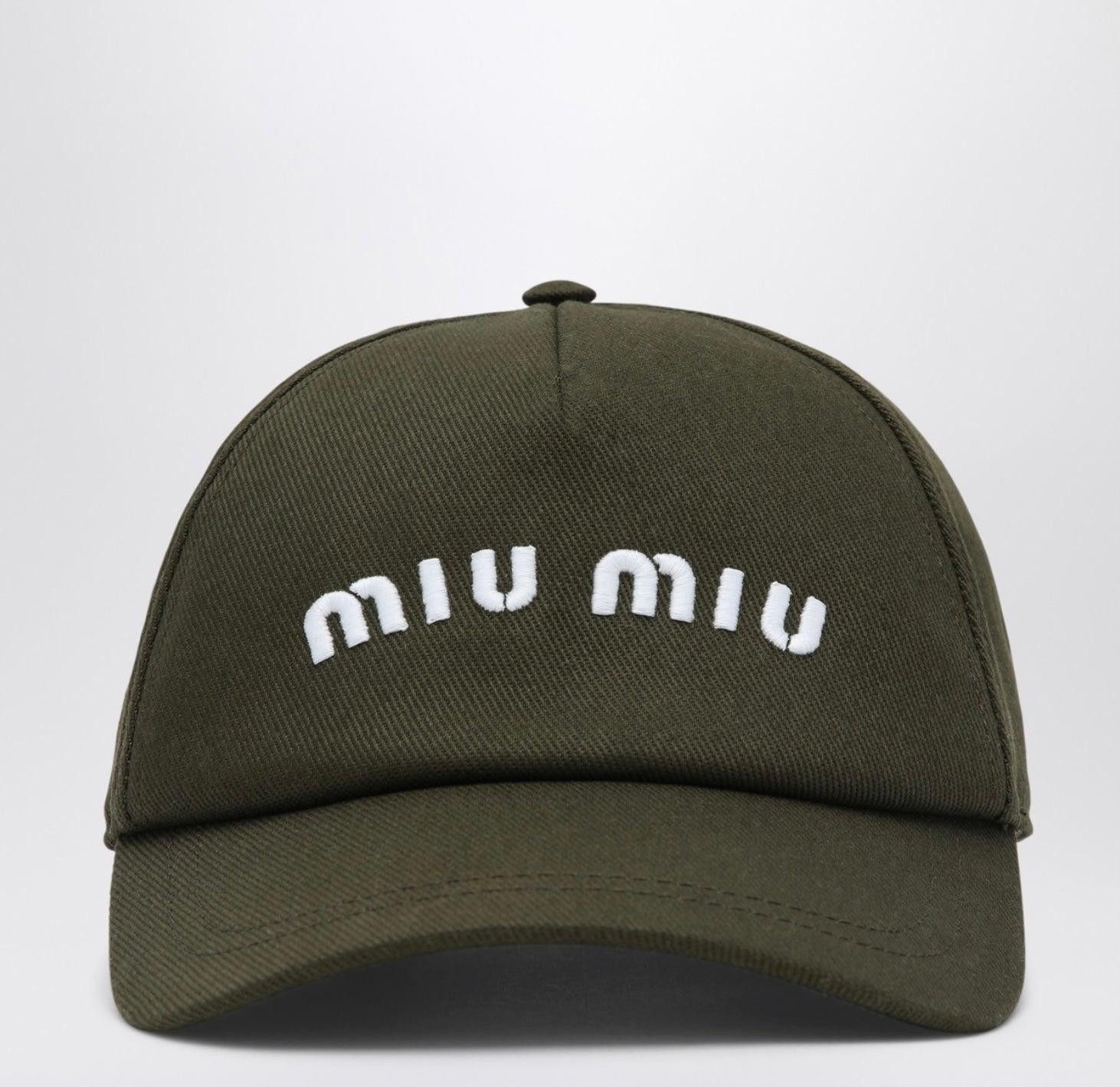 Miu Miu Miu Miu Drill baseball cap size M Size ONE SIZE - 2 Thumbnail