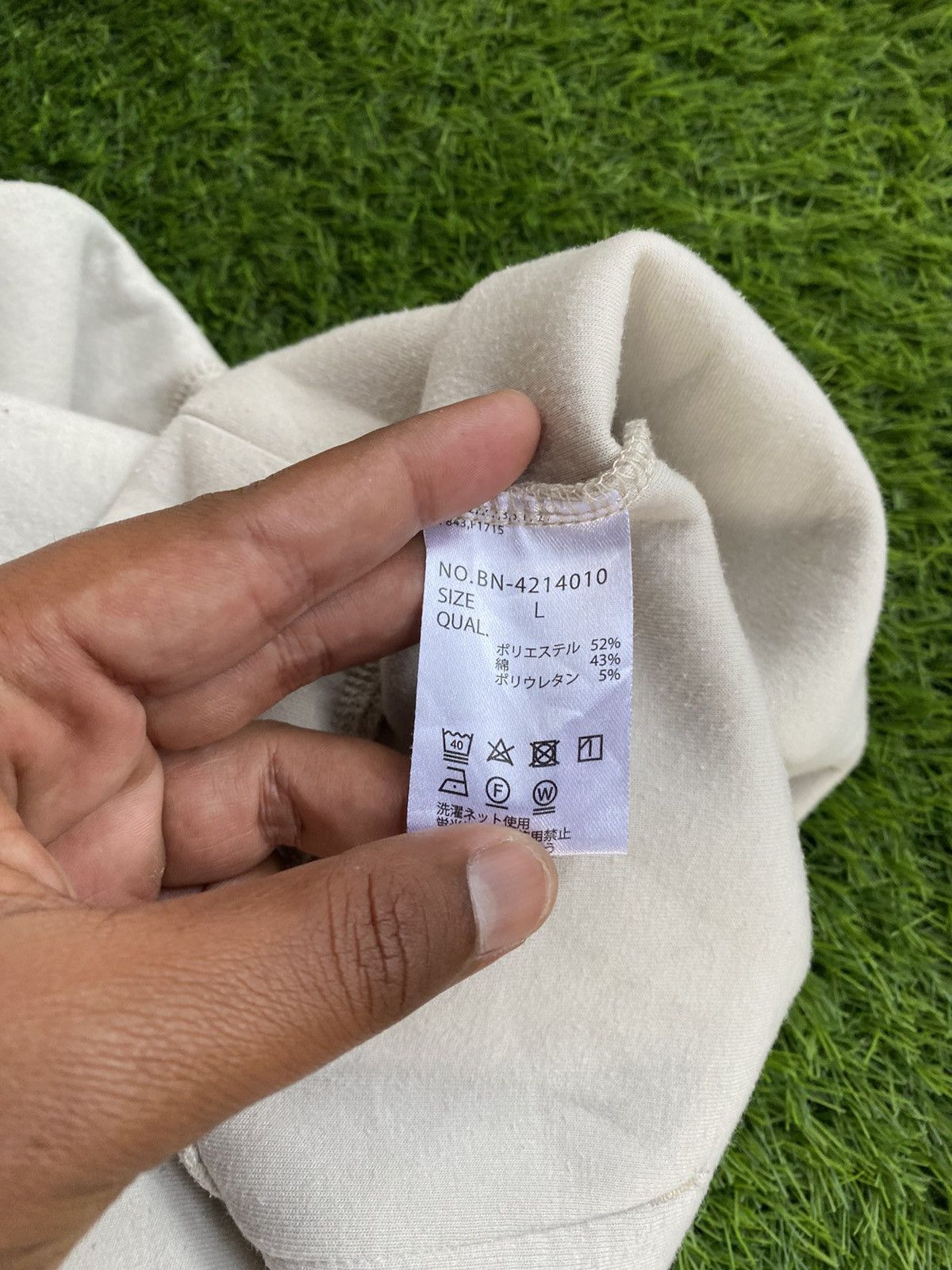 Japanese Brand Back Number Hooded Japanese Size US L / EU 52-54 / 3 - 5 Thumbnail