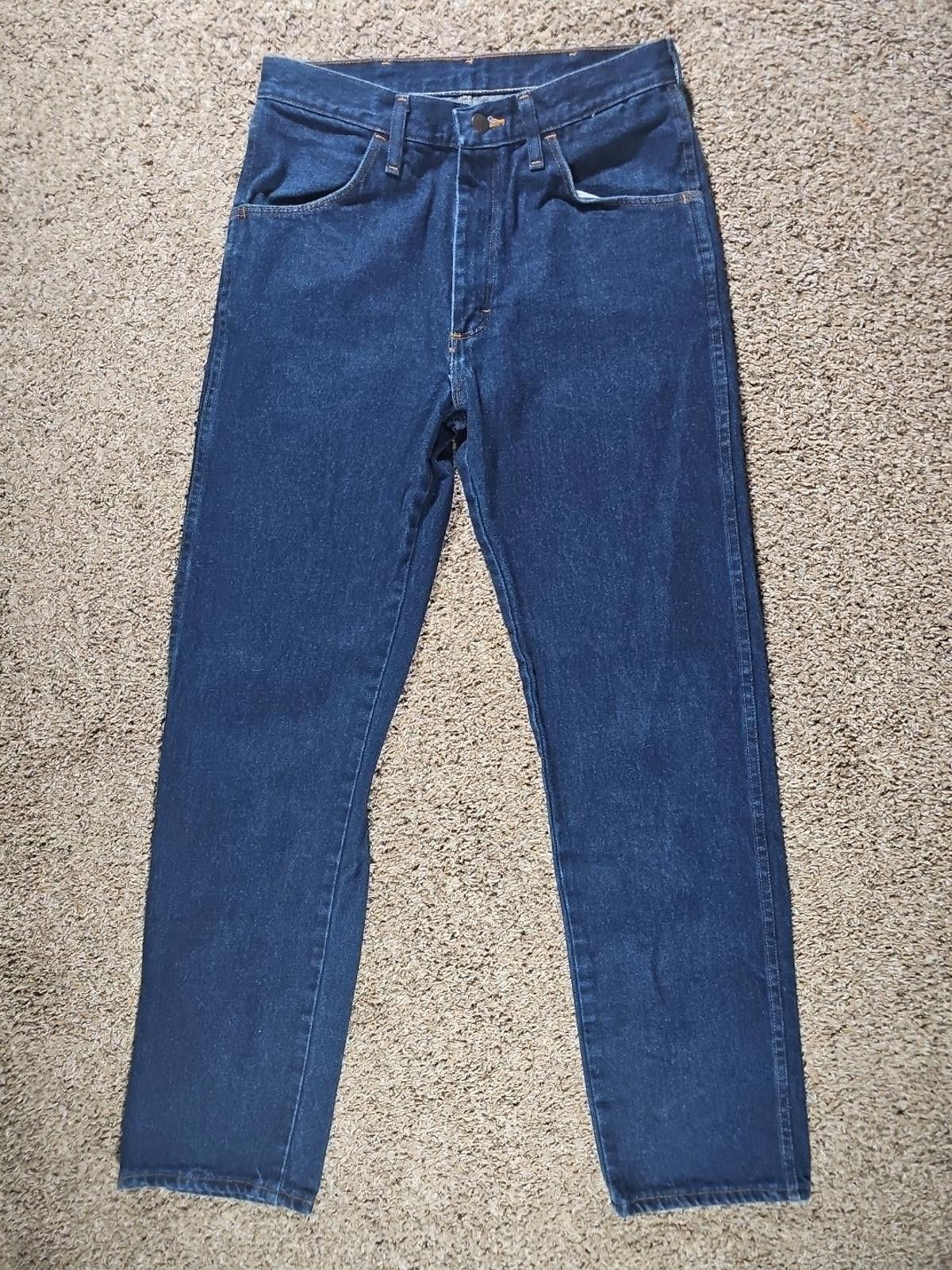 Rustler Rustler 31x32 Straight Blue Jeans Size US 31 - 1 Thumbnail