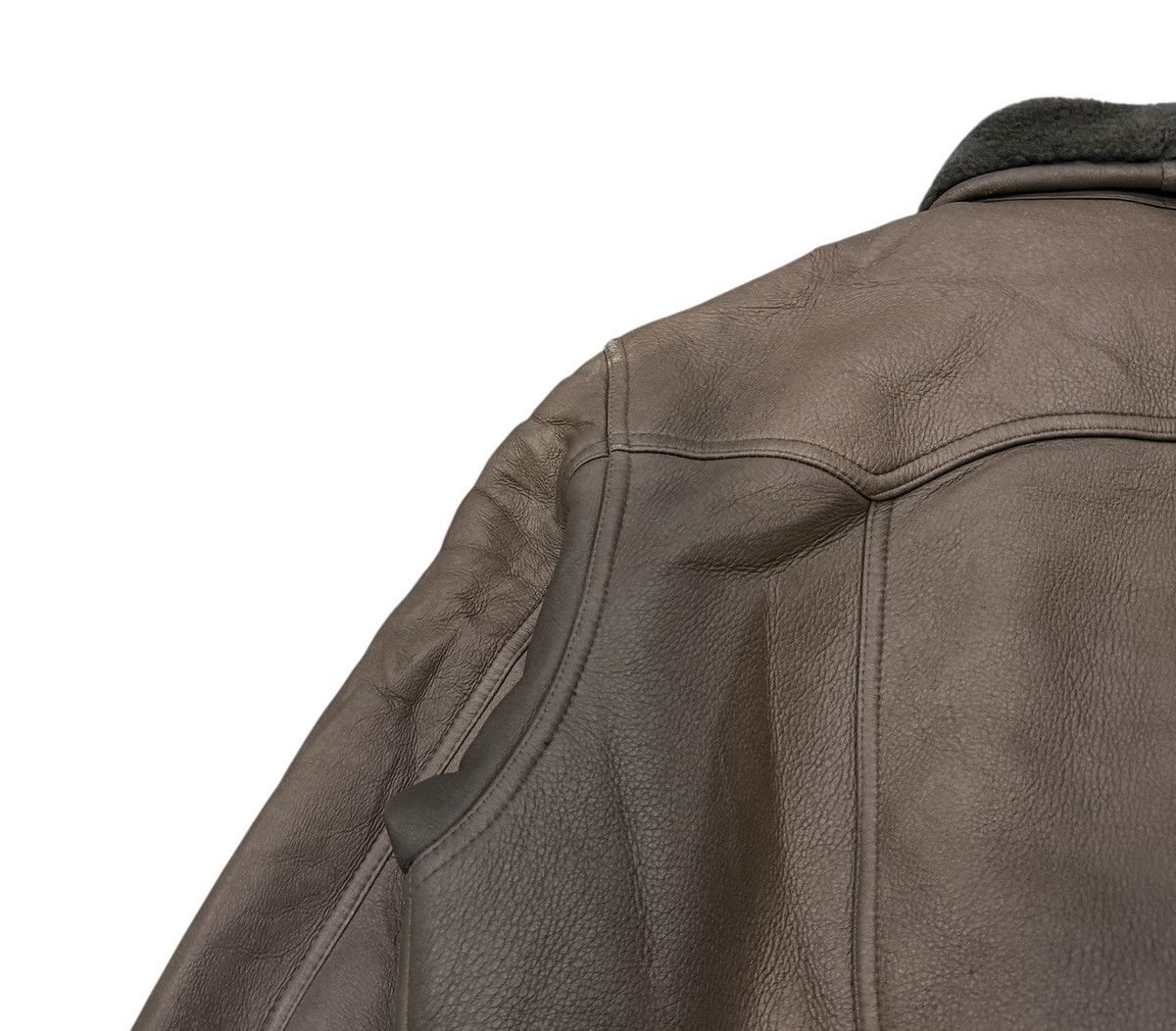Leather Vintage Sheepskin Shearling Avant Garde Leather Jacket Size US M / EU 48-50 / 2 - 14 Thumbnail