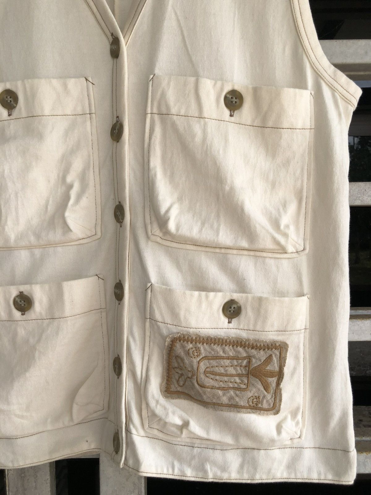 Issey Miyake × Vintage Vintage 80’s Issey Miyake cargo vest Size US M / EU 48-50 / 2 - 2 Thumbnail