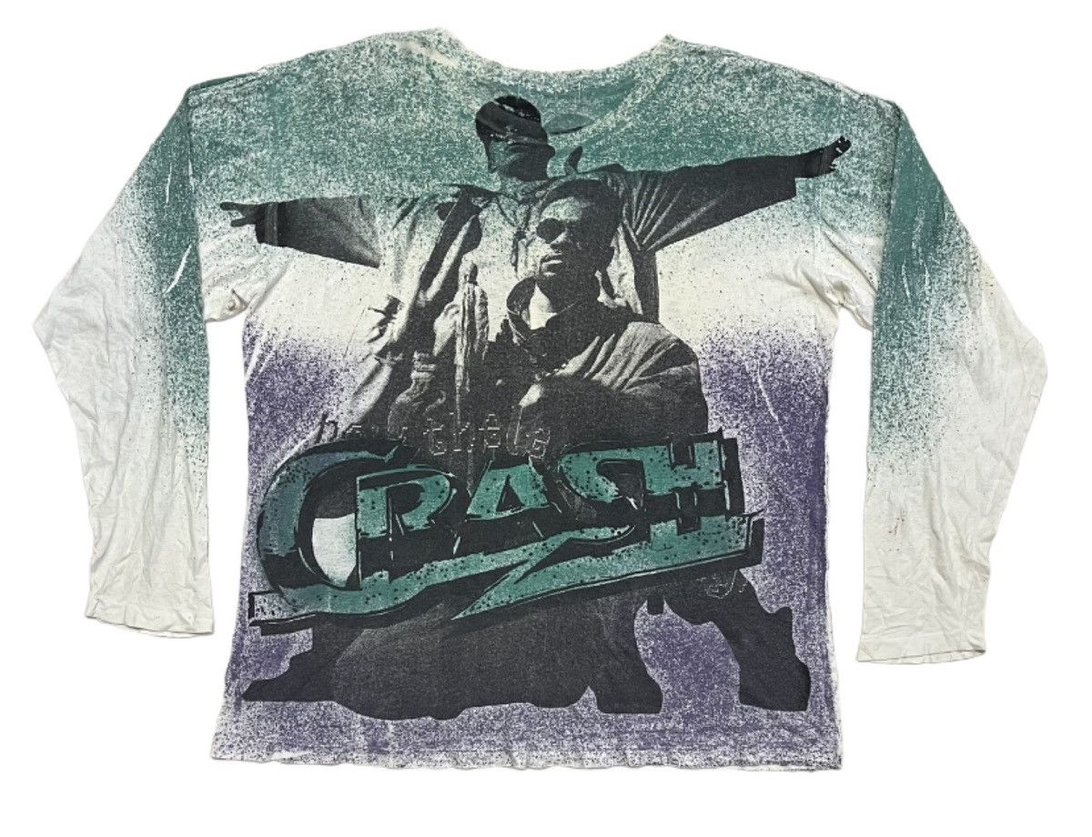 Japanese Brand × Vintage Vintage Overprint YES PLEASE Very Rare Design Shirt Size US XL / EU 56 / 4 - 2 Thumbnail