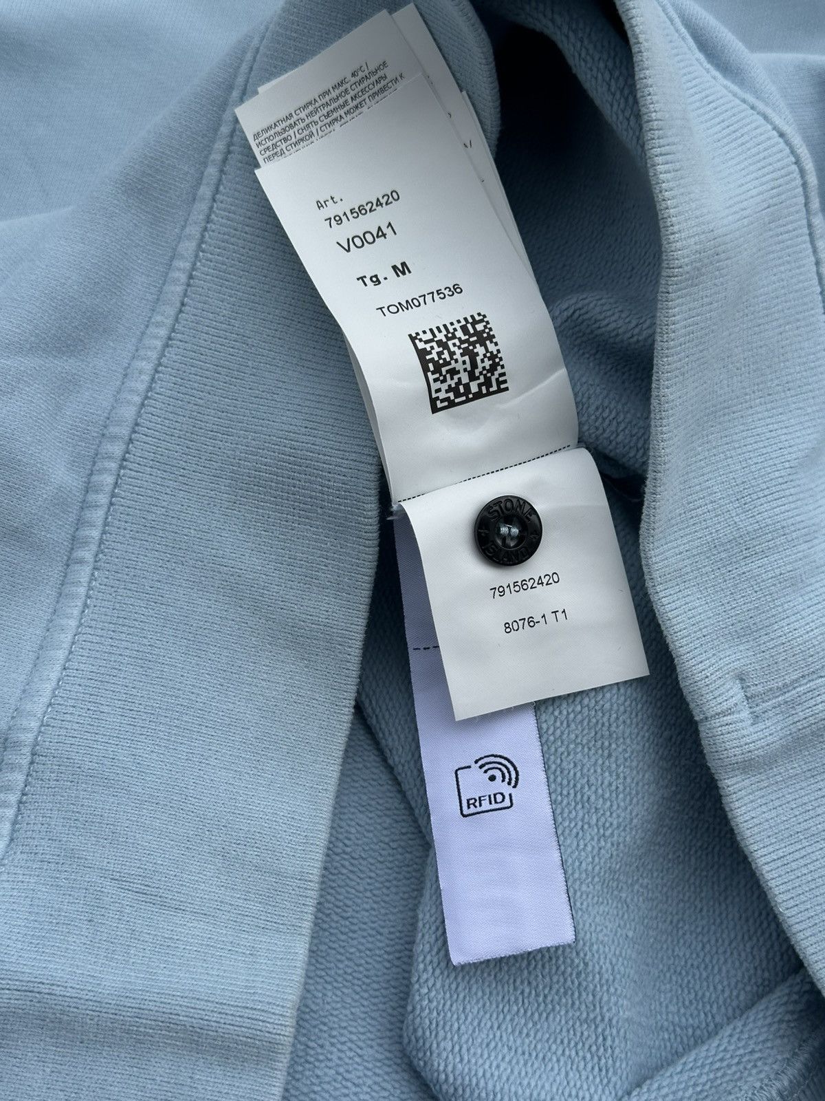 Stone Island Stone Island Blue Crewneck Sweatshirt Size US M / EU 48-50 / 2 - 10 Thumbnail