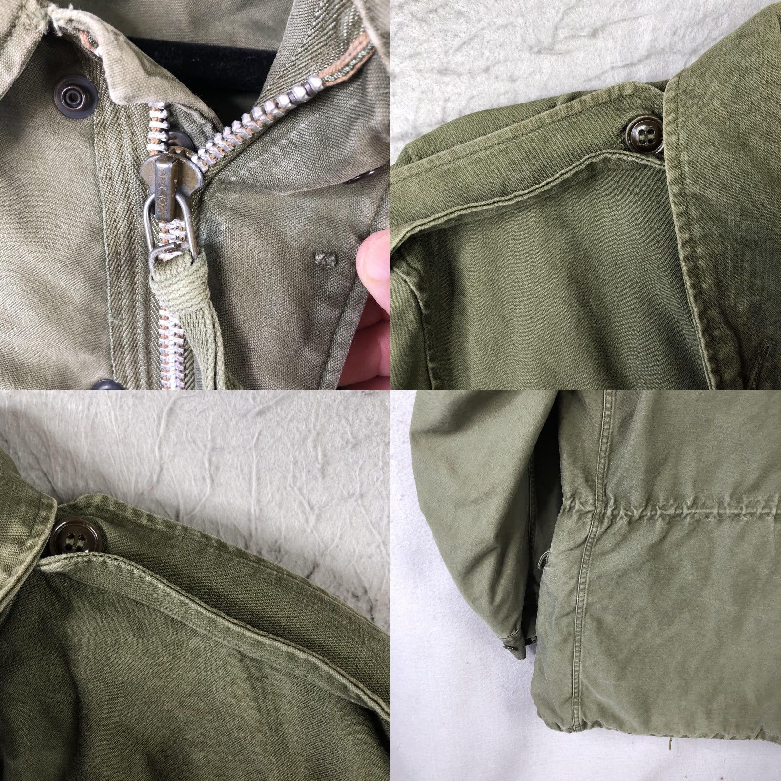 Vintage VINTAGE Field Jacket Mens ST Long Small Green Canvas Military OG Pockets Army Size US S / EU 44-46 / 1 - 9 Thumbnail