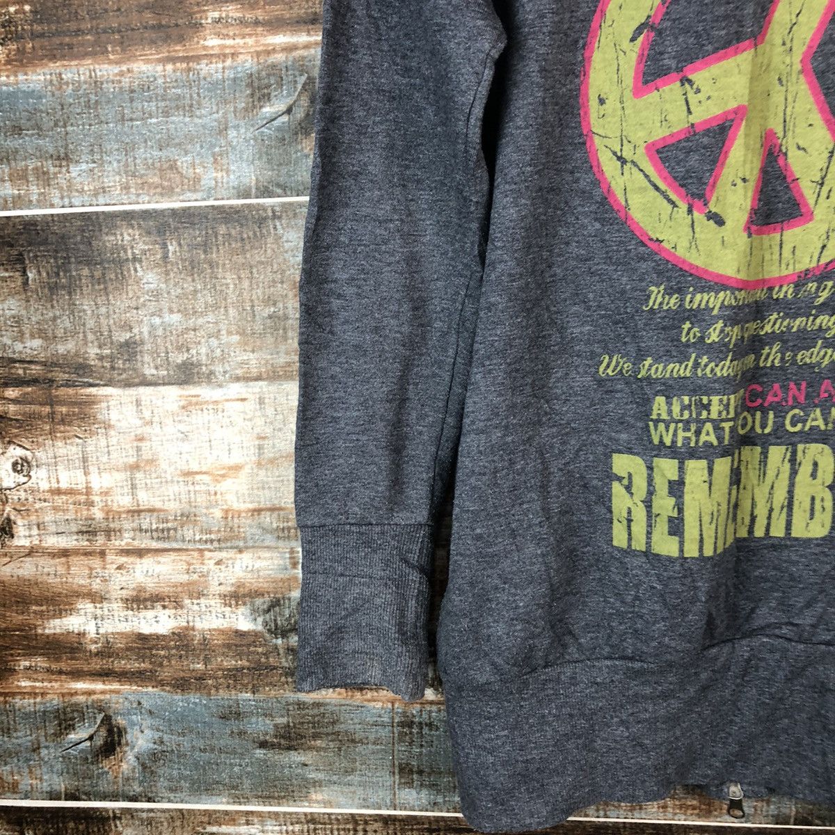 Japanese Brand Colza The World Remember Grey Hoodie #A2028 Size M / US 6-8 / IT 42-44 - 17 Thumbnail