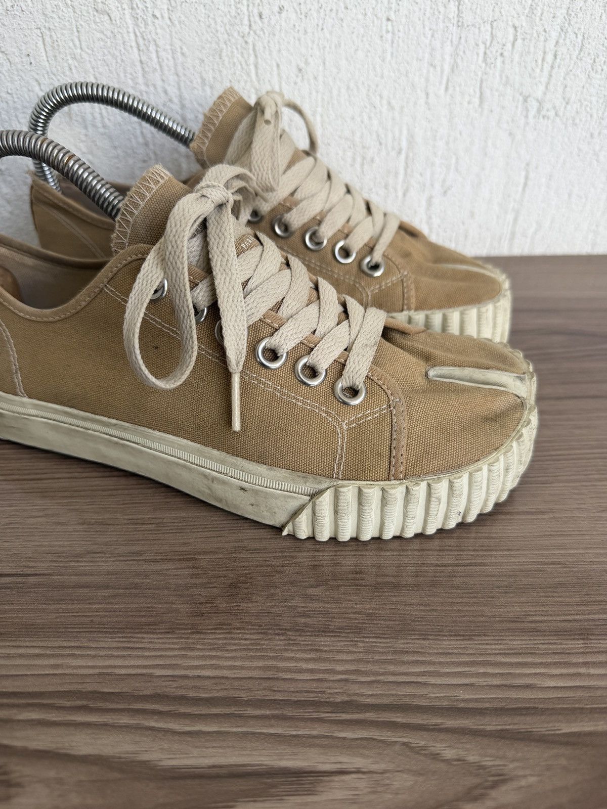 Maison Margiela Tabi canvas sneakers Size US 5.5 / IT 35.5 - 12 Thumbnail