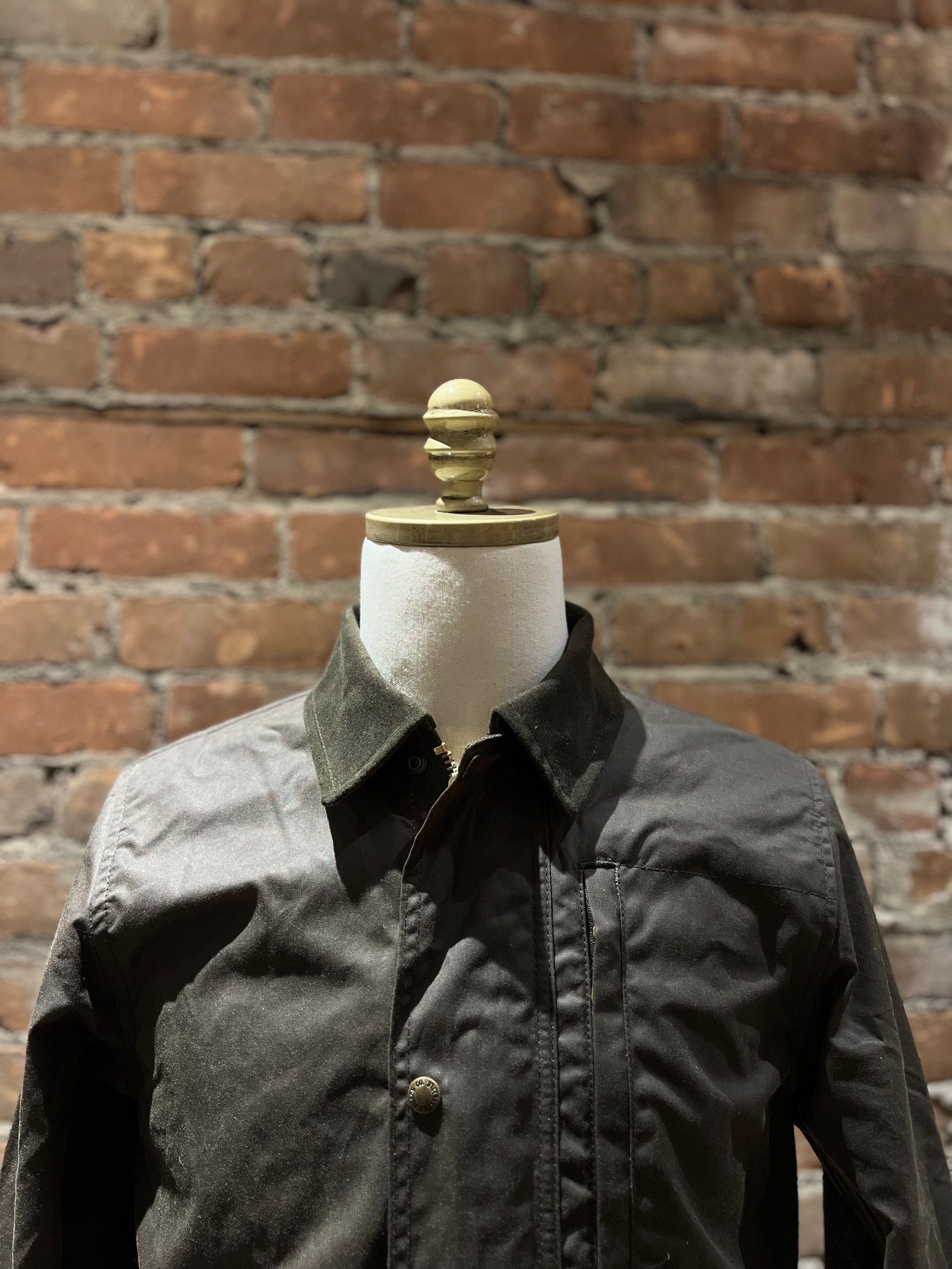 Filson Filson Women’s Waxed Tin Cloth Field Jacket Size XS / US 0-2 / IT 36-38 - 4 Thumbnail