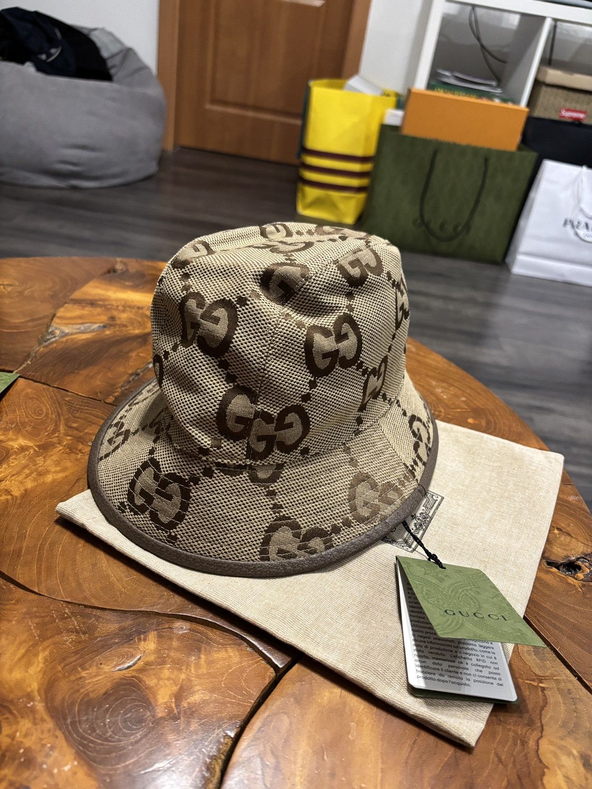 Gucci New Gucci Cap Size-L-59cm | Grailed