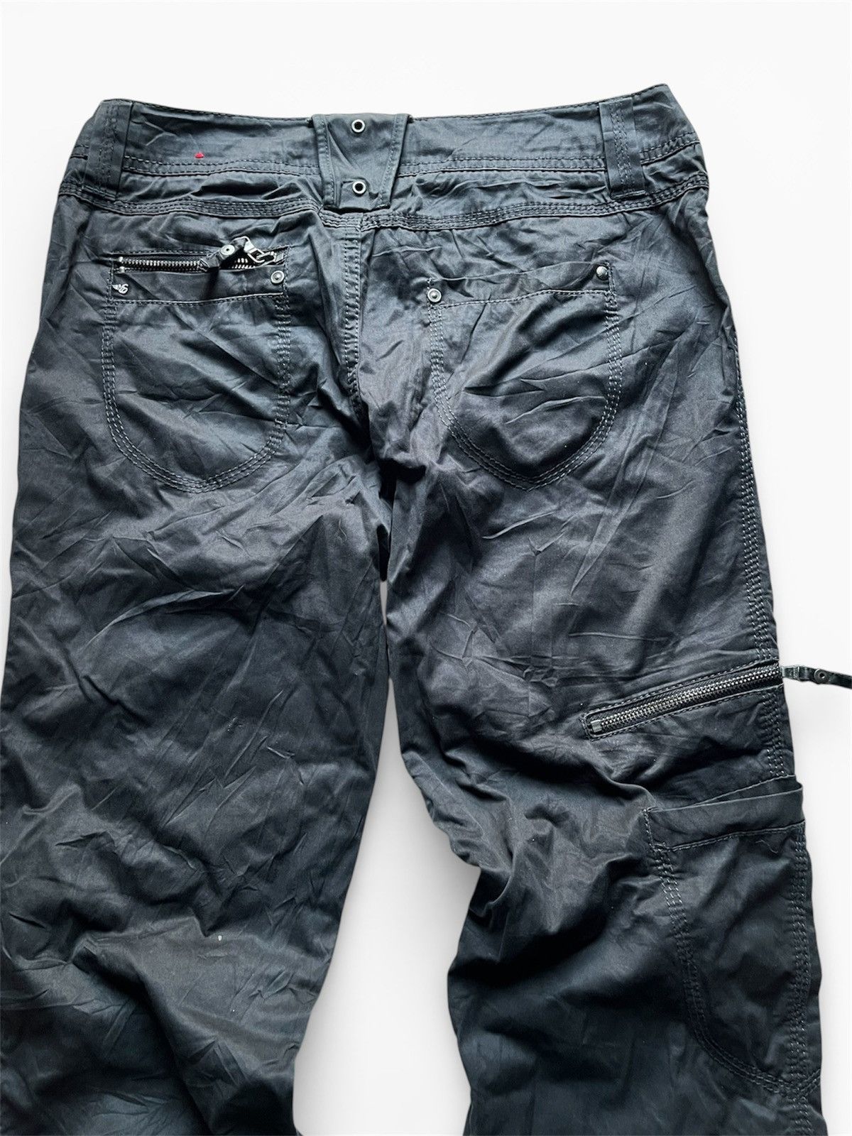 GOA 2000s esprit de corp vkei flared cargo pants Size US 30 / EU 46 - 4 Thumbnail