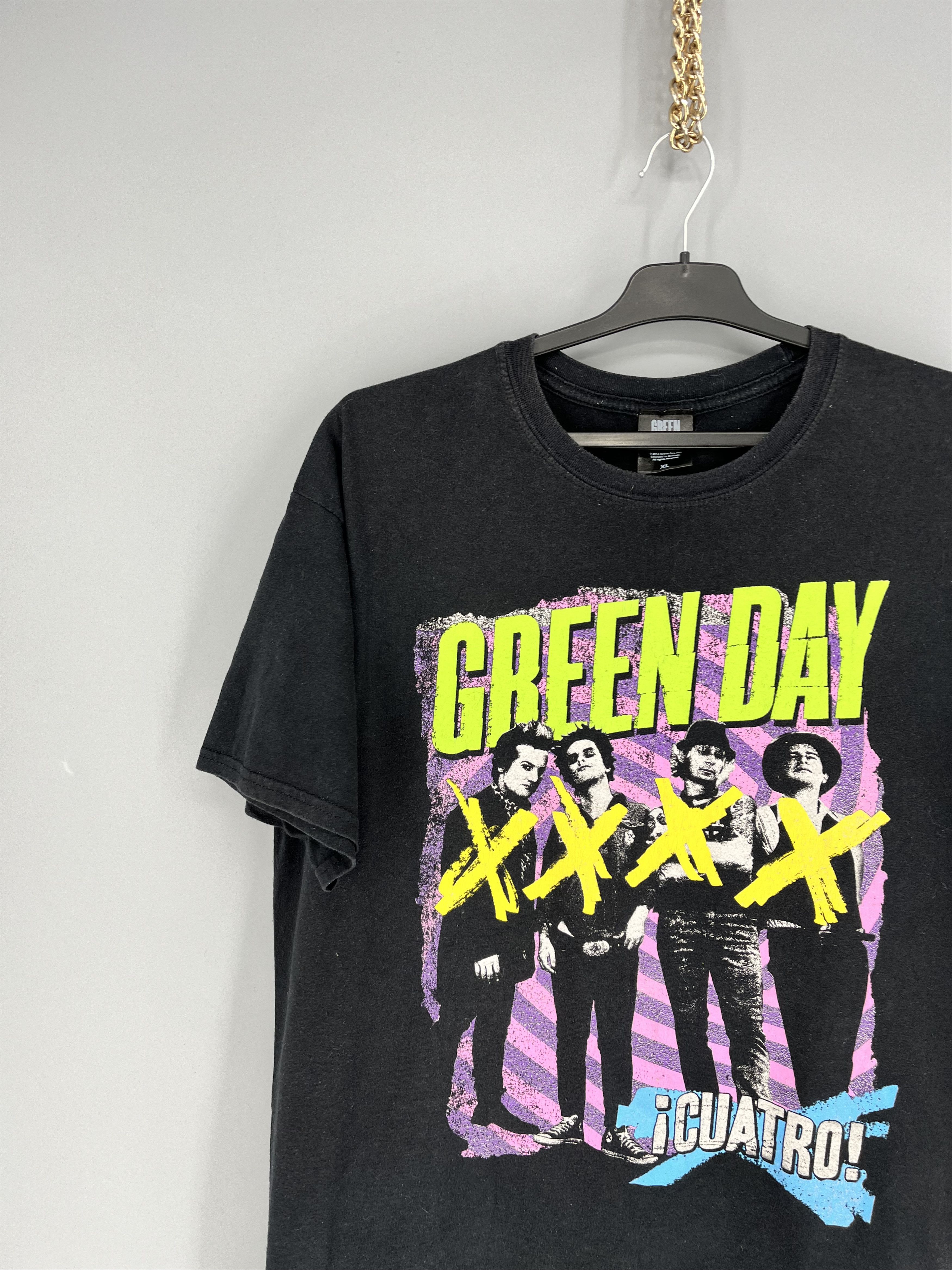 Band Tees Vintage Green Day Band T-Shirt Us Punk Tshirts Band Tee Size US XL / EU 56 / 4 - 4 Thumbnail