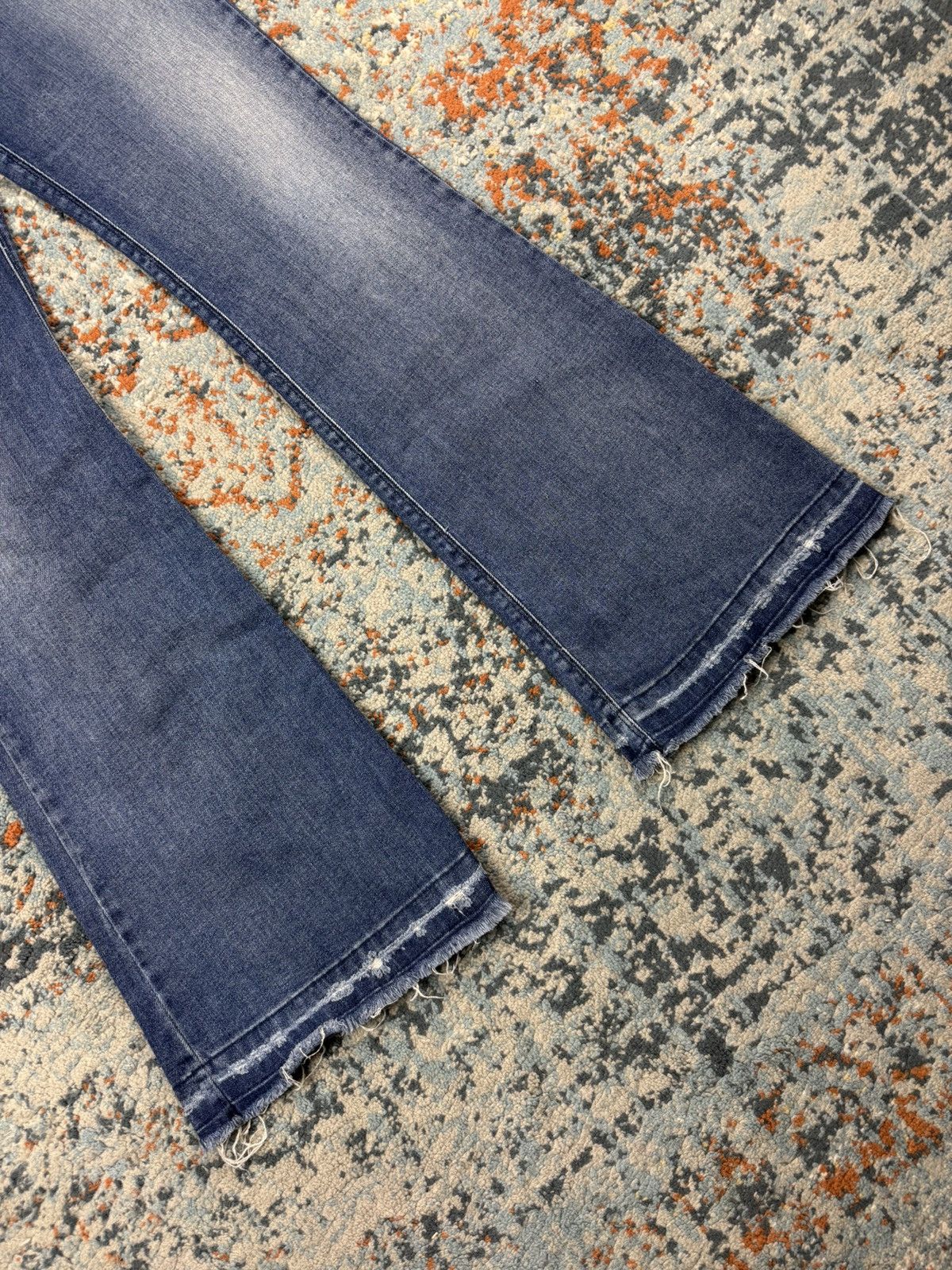 Zadig & Voltaire Vintage Y2K Zadig & Volaire flared denim slim fit hedi style Size US 27 - 5 Thumbnail