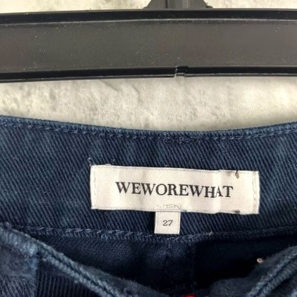 Vintage WeWoreWhat Jeans Shirt? Size 27" / US 4 / IT 40 - 4 Thumbnail