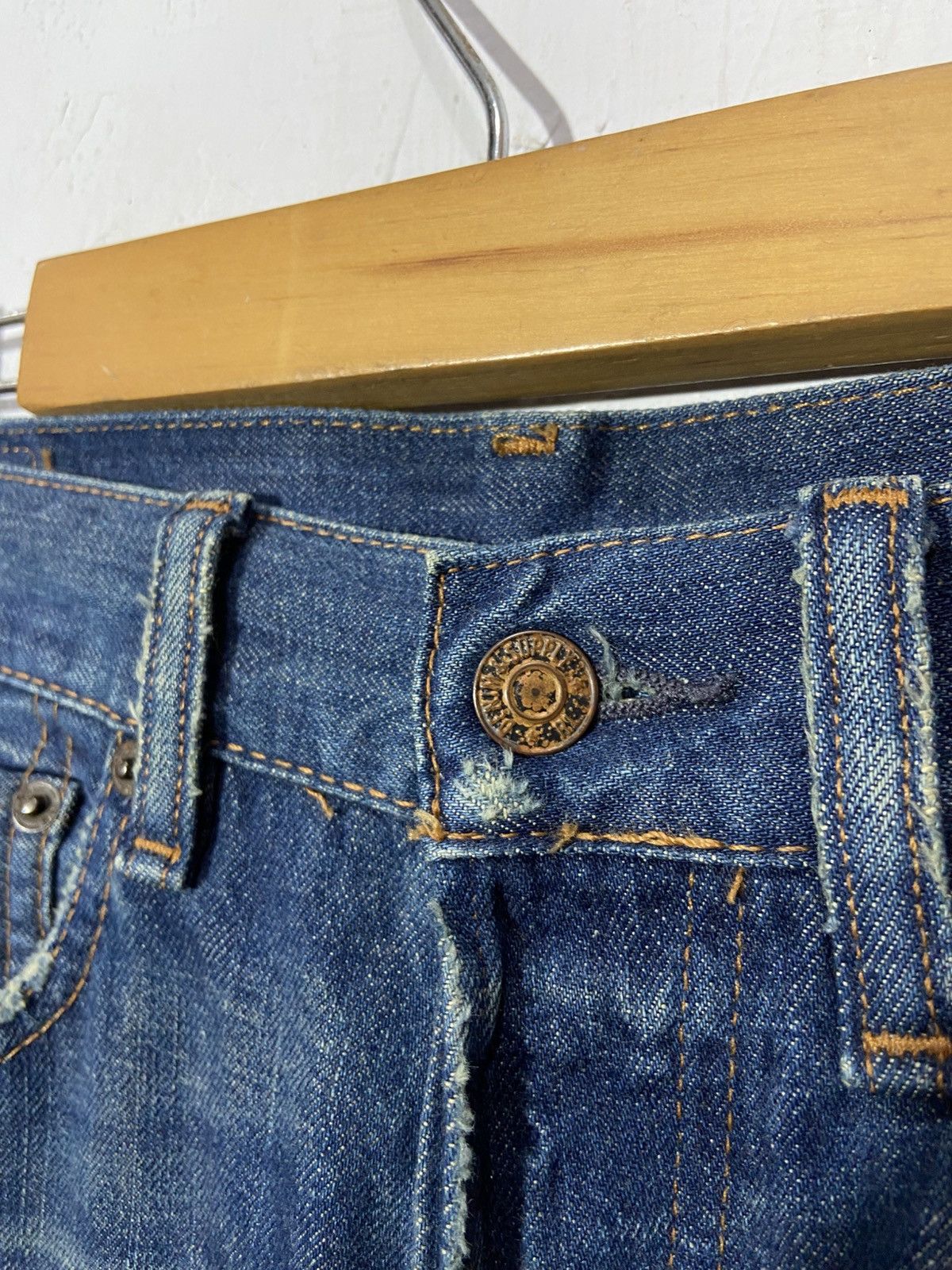 Denim & Supply Ralph Lauren Denim & Supply Ralph Lauren Distressed Denim Patchwork Jeans Size US 32 / EU 48 - 4 Thumbnail