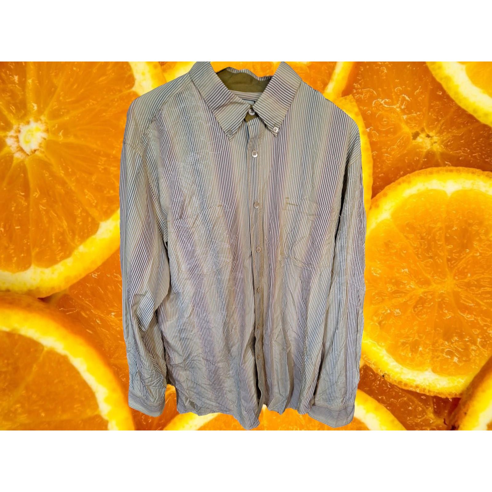 Tommy Bahama Tommy Bahama 100% Silk Colorful Striped BUtton Up Shirt Size Size US L / EU 52-54 / 3 - 1 Thumbnail