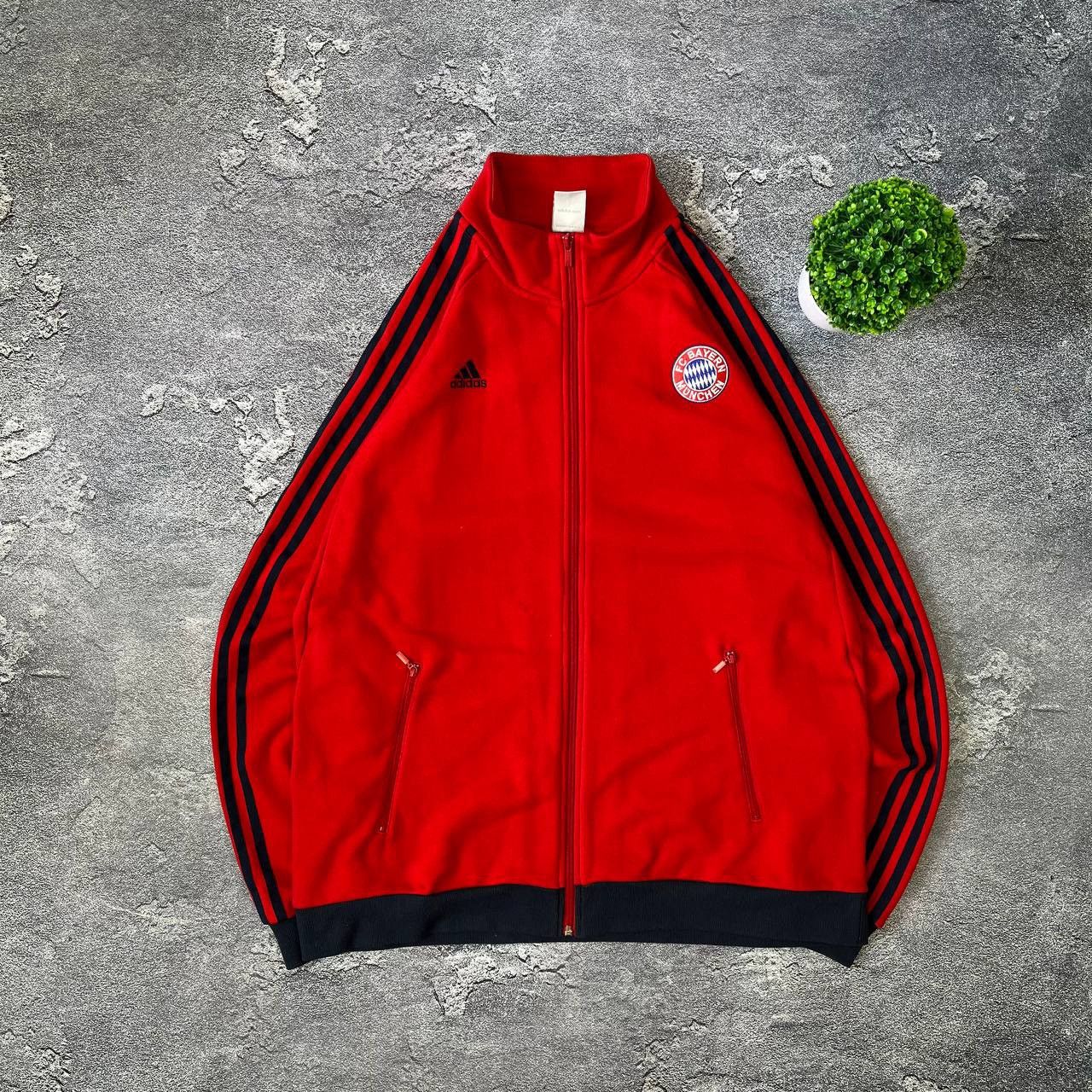 Adidas × Vintage Vintage Adidas Bayern Munich 2008-2009 Jacket Football Size US XL / EU 56 / 4 - 1 Thumbnail