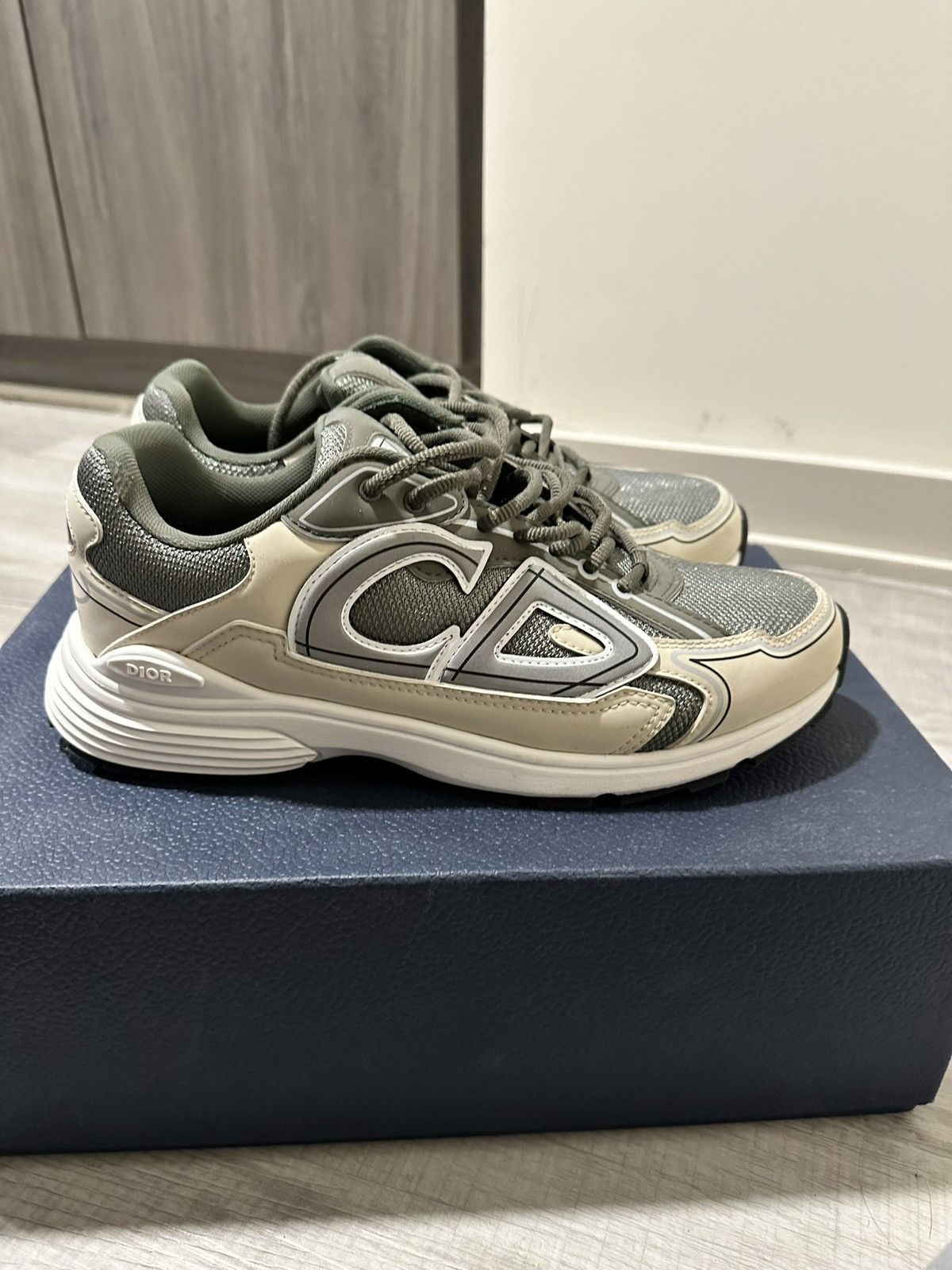 Dior Christian Dior b30 olive/cream Size US 9 / EU 42 - 1 Thumbnail