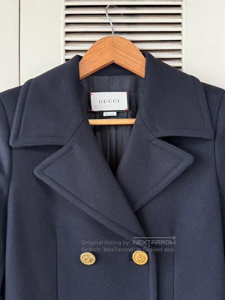 Gucci Gucci Black double-breasted coat Size XS / US 0-2 / IT 36-38 - 5 Thumbnail