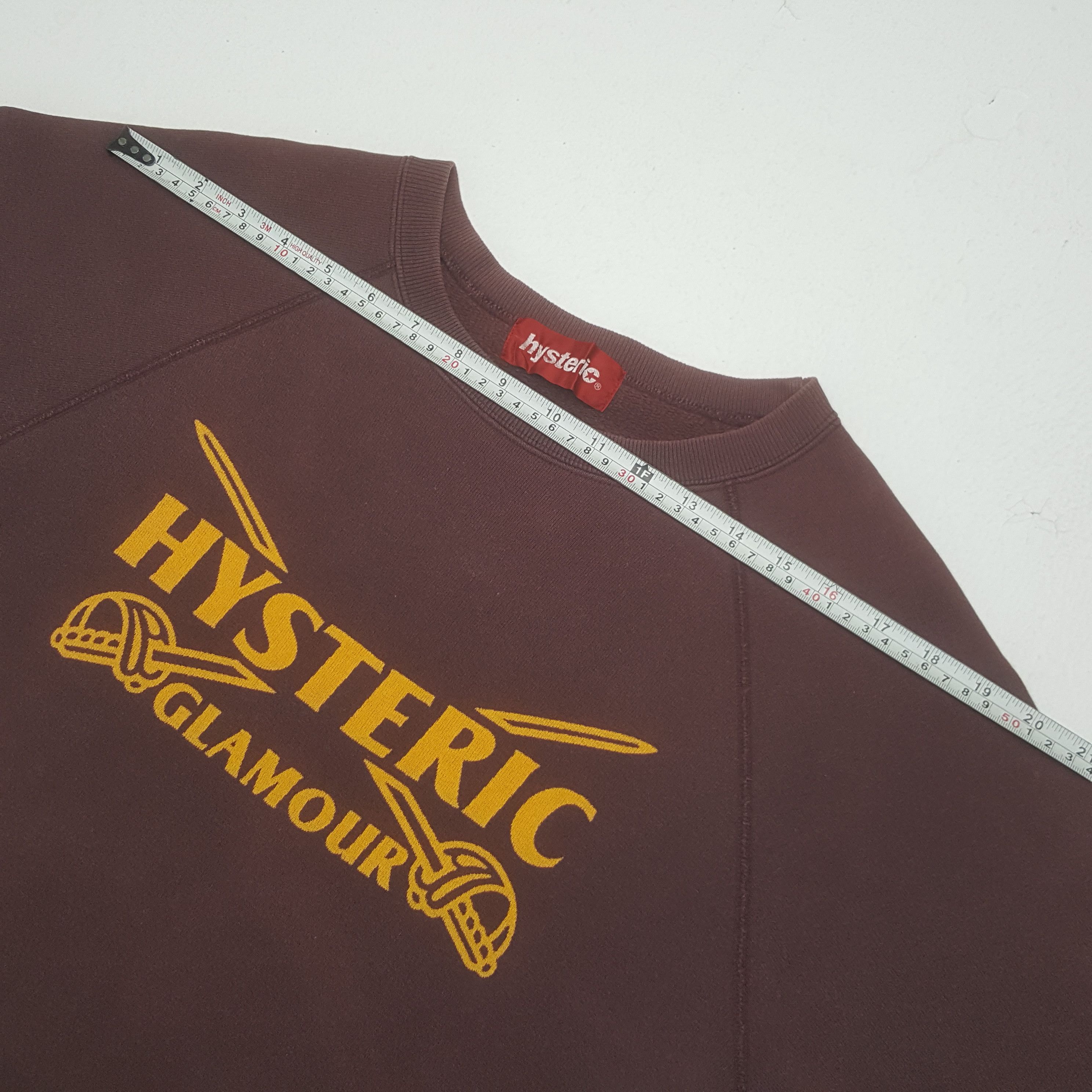 Hysteric Glamour Vintage Hysteric Glamour Japanese Brand Punk Sweatshirt Size US S / EU 44-46 / 1 - 6 Thumbnail