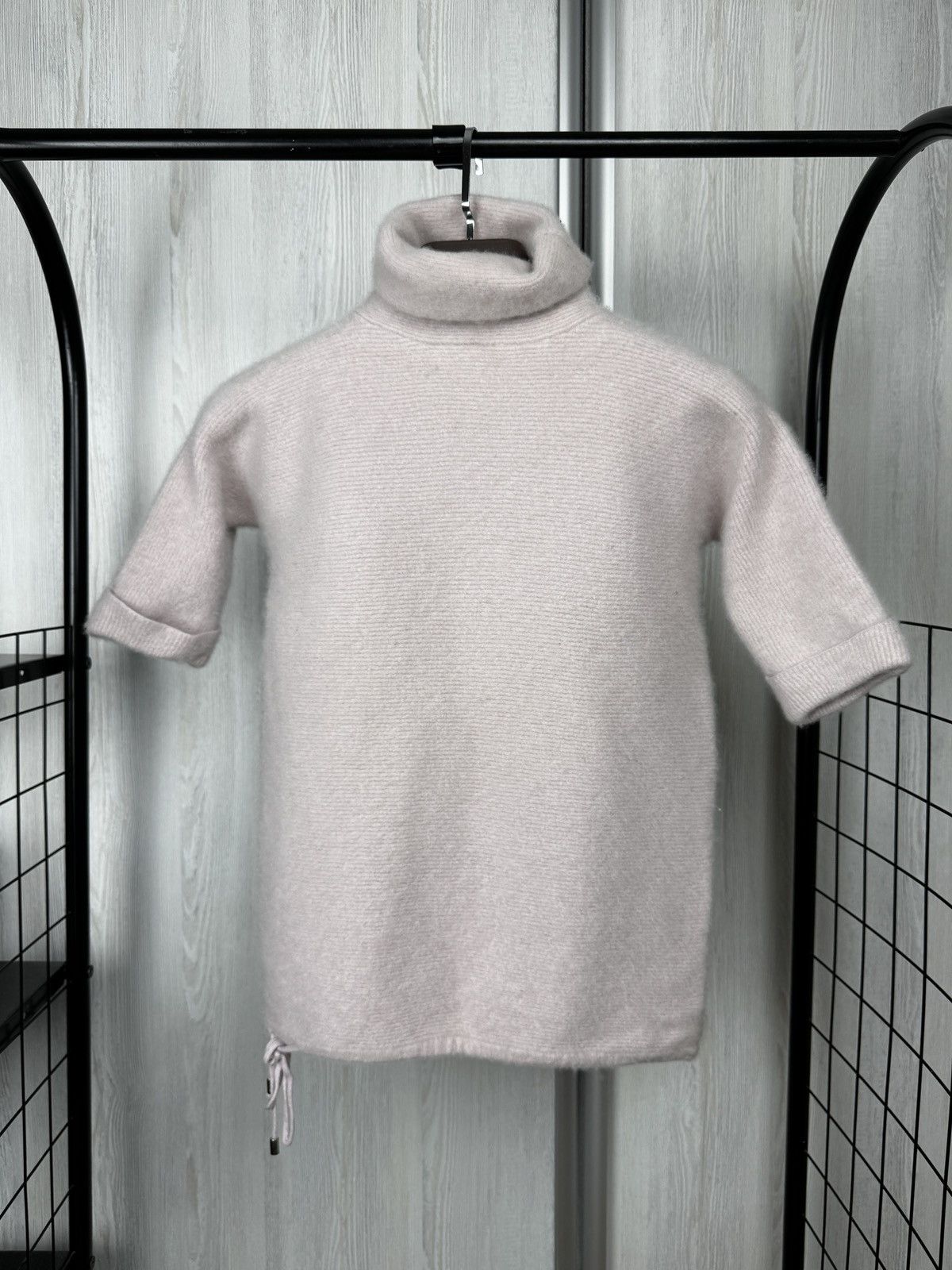 Other Hemipshere Cashmere powder short sleeve turtleneck sweater Size M / US 6-8 / IT 42-44 - 1 Thumbnail