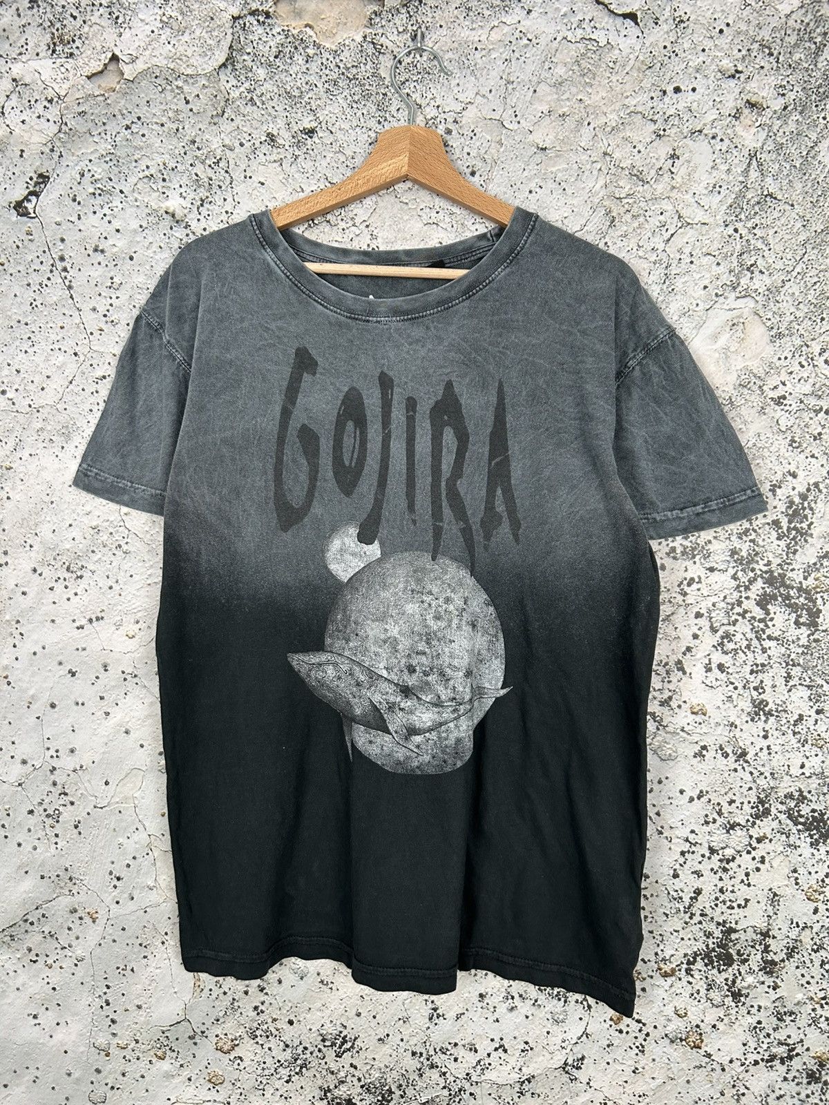Gojira Black Metal Grunge Rock Band Tee Horror Hardcore