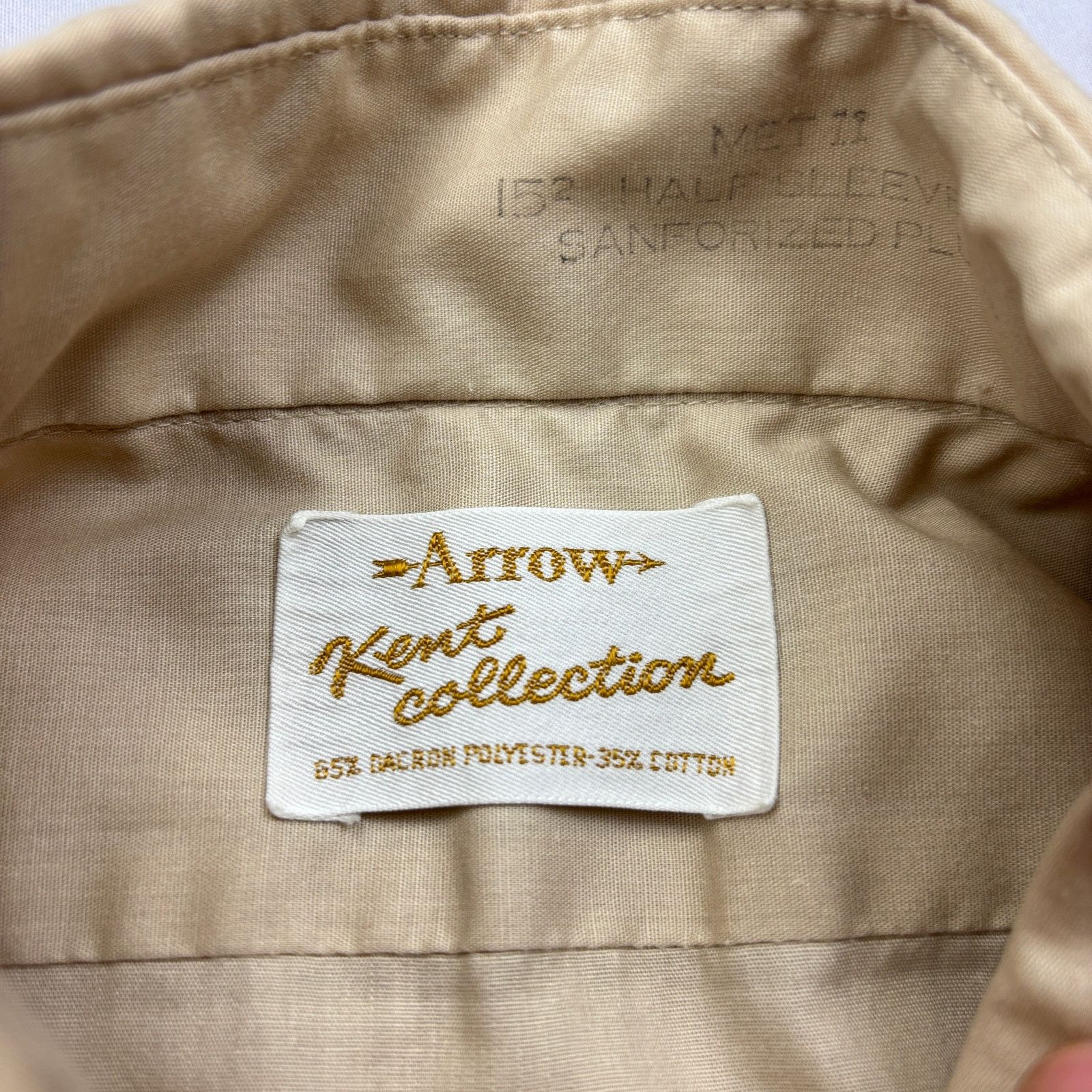 Arrow Vintage 70s Arrow Kent Collection Button Up Shirt Men's L Size US L / EU 52-54 / 3 - 4 Thumbnail