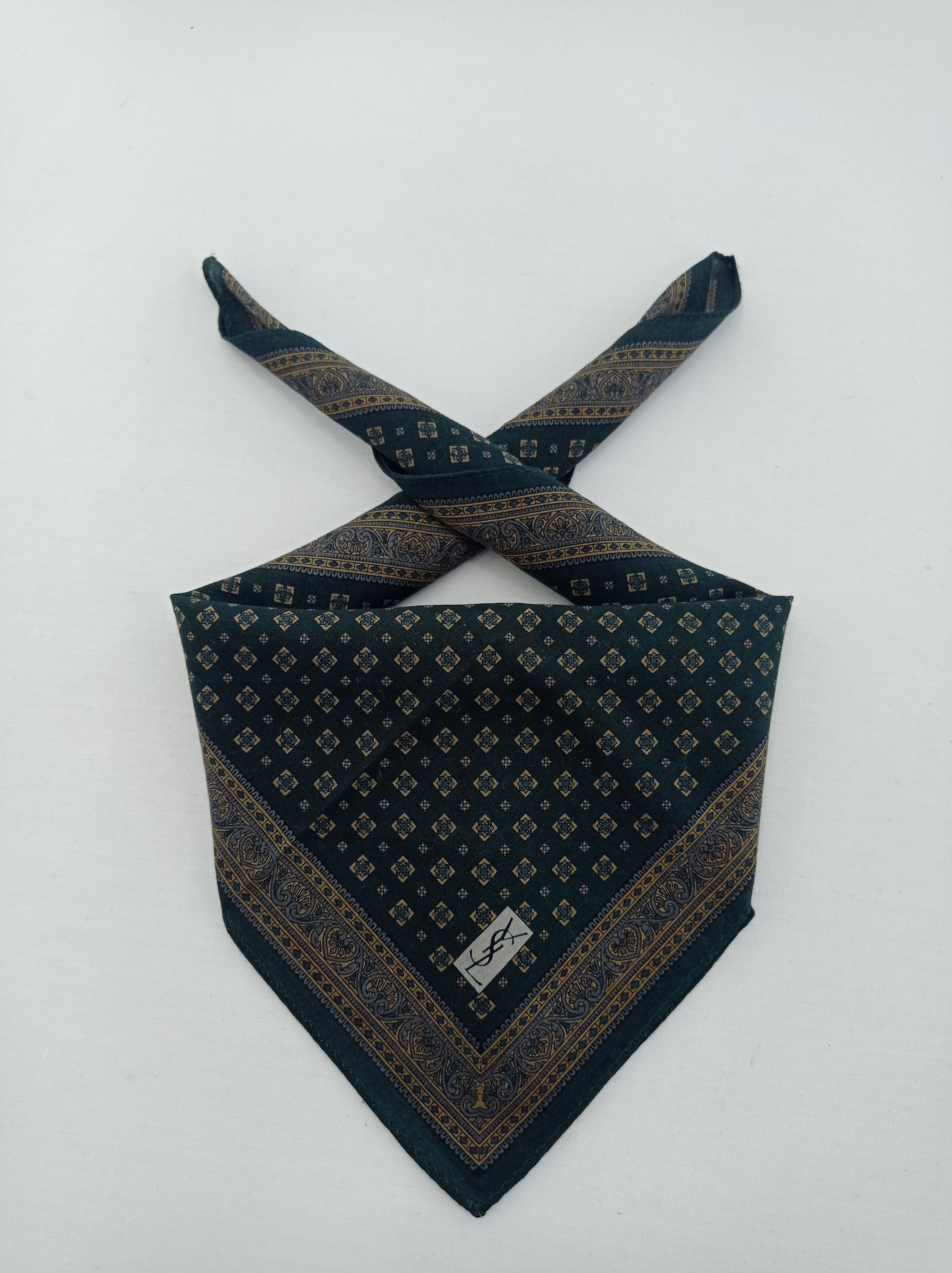Yves Saint Laurent Vintage Yves Saint Laurent Handkerchief / Bandana / Neckwear Size ONE SIZE - 2 Thumbnail