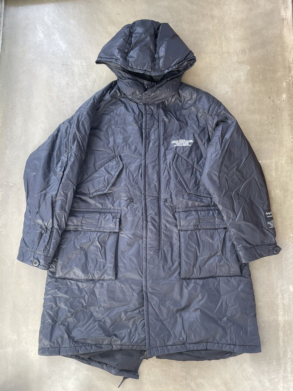 GU × Undercover Gu x Undercover Freedom Rose Parkas Fishtail Hoodie Size US S / EU 44-46 / 1 - 1 Thumbnail
