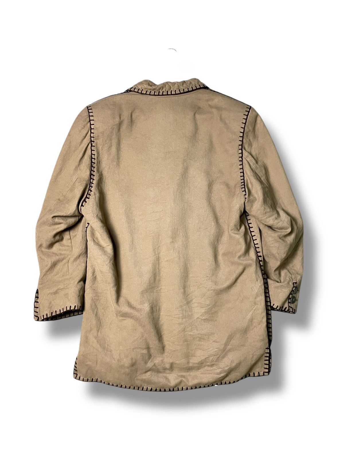 Japanese Brand × Vintage Itariya La Moda Goji Light Coat (77) Size US S / EU 44-46 / 1 - 5 Thumbnail