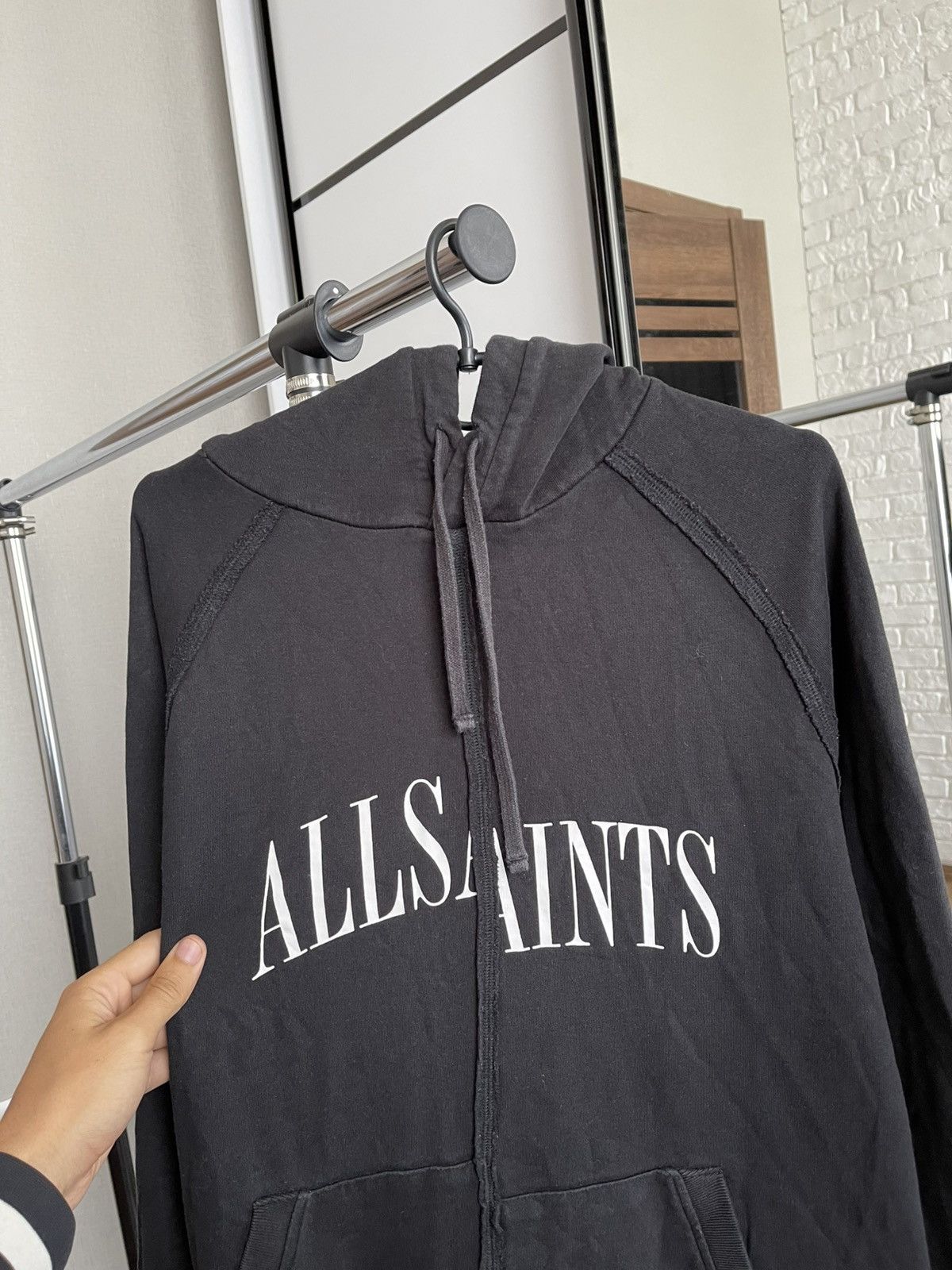 Allsaints Allsaint Hoodie Pullover Big Logo Size US S / EU 44-46 / 1 - 6 Thumbnail
