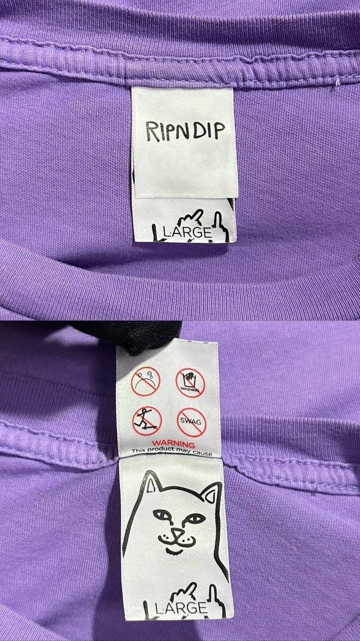 RIPNDIP RIPNDIP Firewire alien Tee Light Purple t shirt cool Size US L / EU 52-54 / 3 - 8 Thumbnail