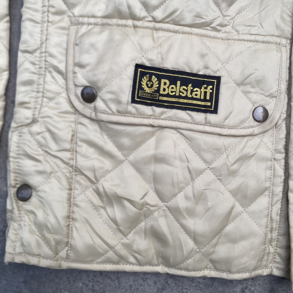 Belstaff Vintage Belstaff Quilted Light Jacket Size US L / EU 52-54 / 3 - 4 Thumbnail