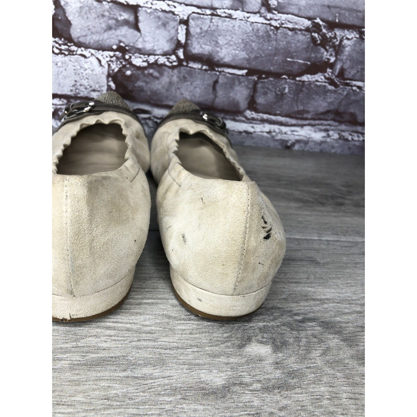 Other Attilio Giusti Leombruni Beige Leather Snake Pointed Cap Toe Size US 9 / IT 39 - 17 Thumbnail