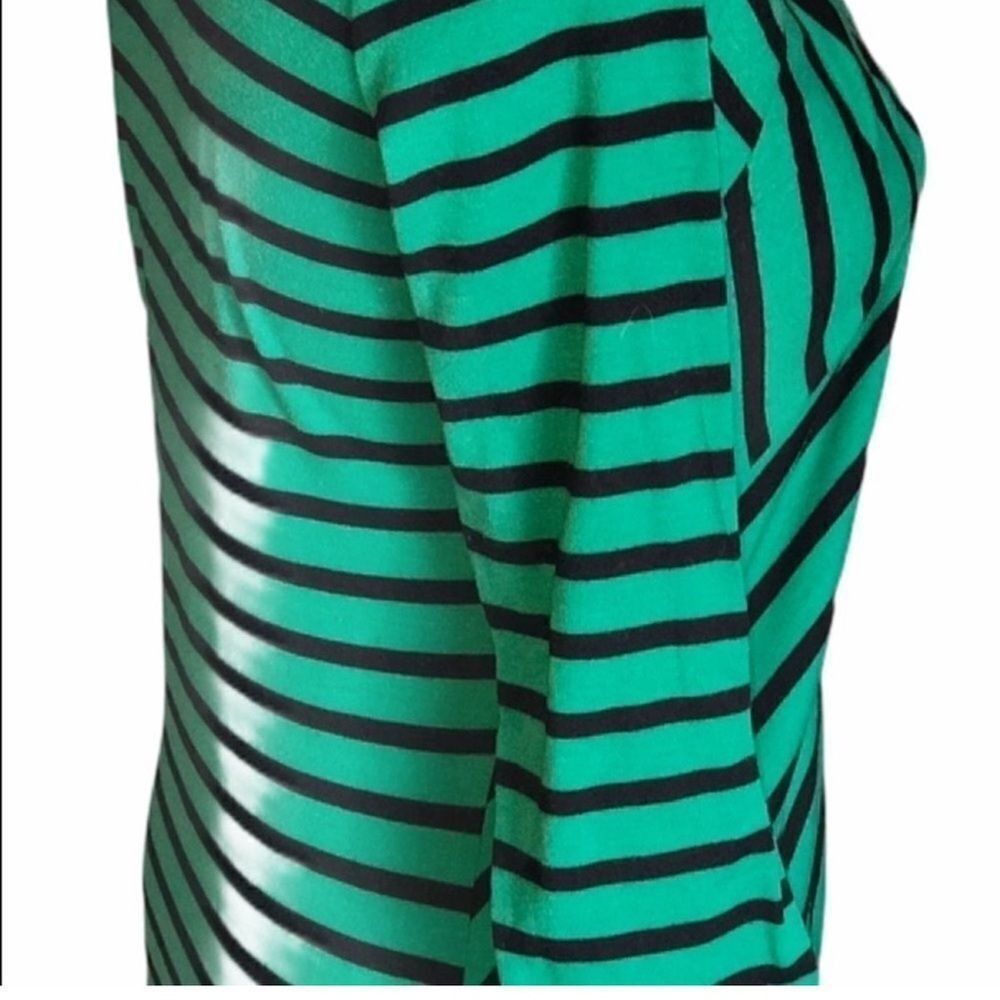 Other RXB Green and Black Striped Blouse Size M / US 6-8 / IT 42-44 - 6 Thumbnail