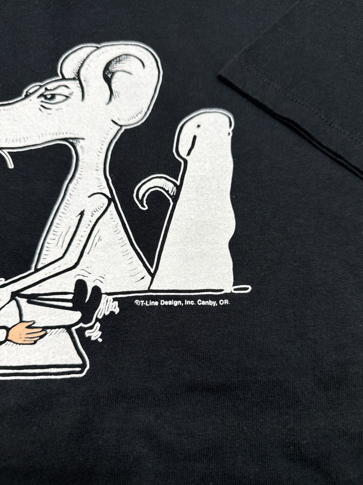 Vintage Vintage Rat T-shirt Size US L / EU 52-54 / 3 - 2 Thumbnail